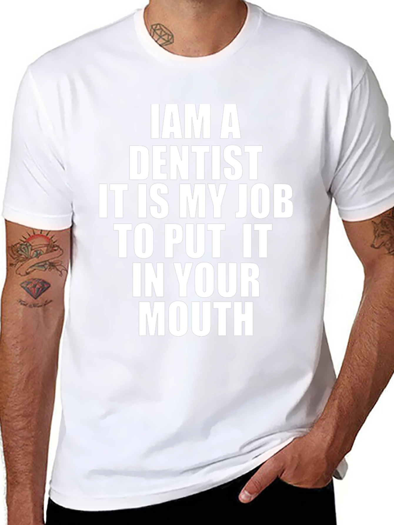 Dentist Job T-Shirt Funny Graphic Tee