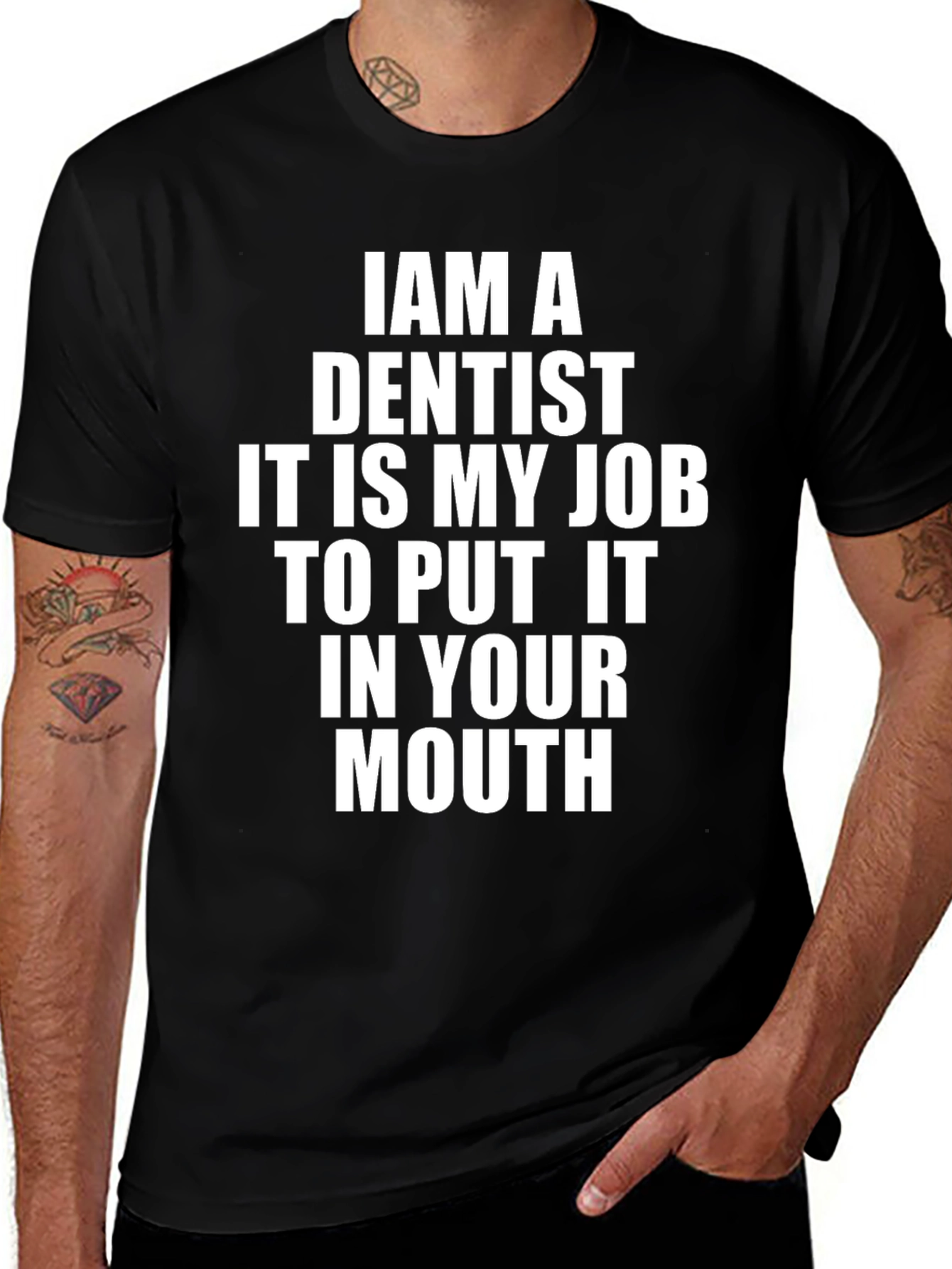Dentist Job T-Shirt Funny Graphic Tee