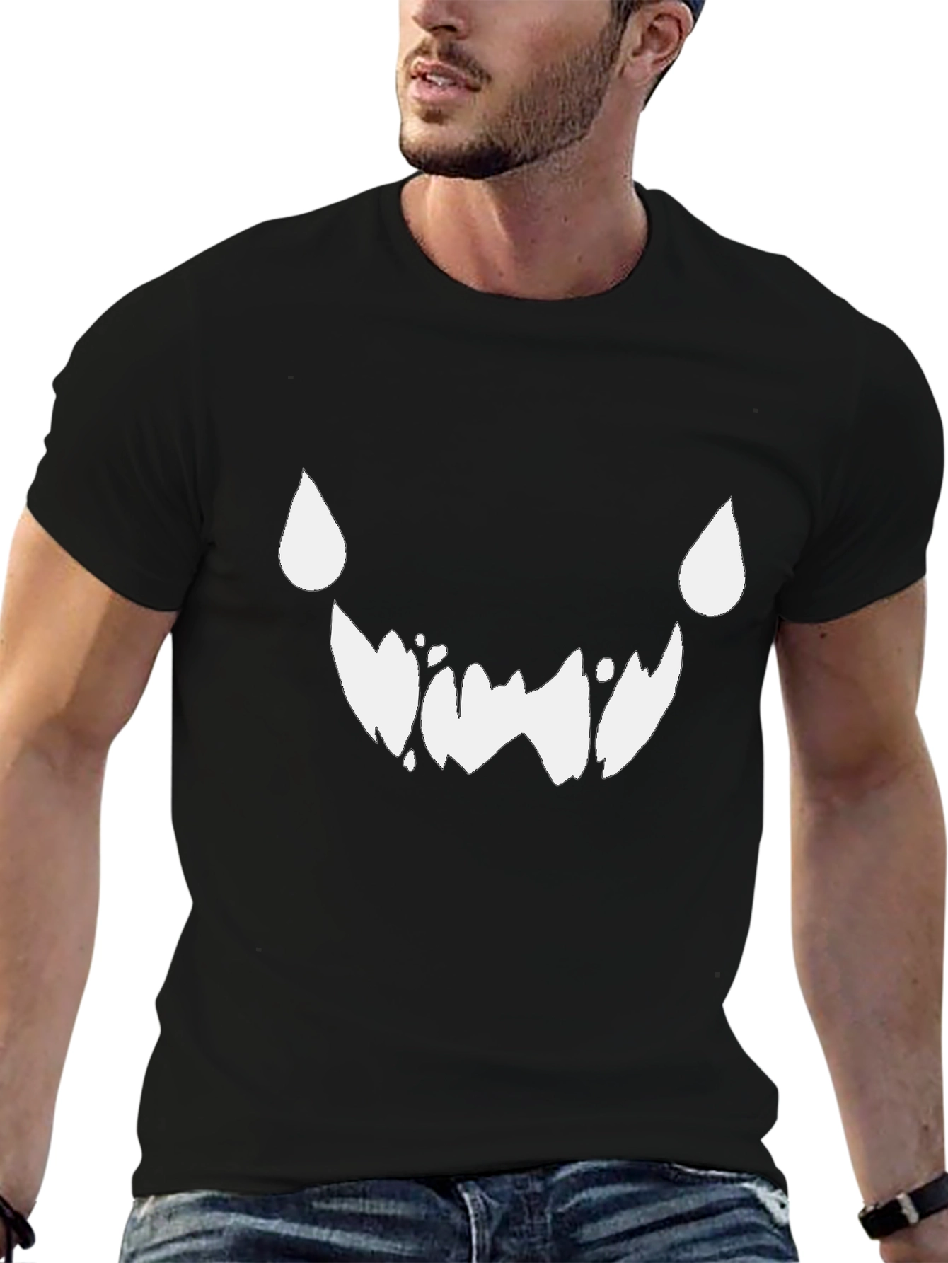 Monster Grin Black T-Shirt