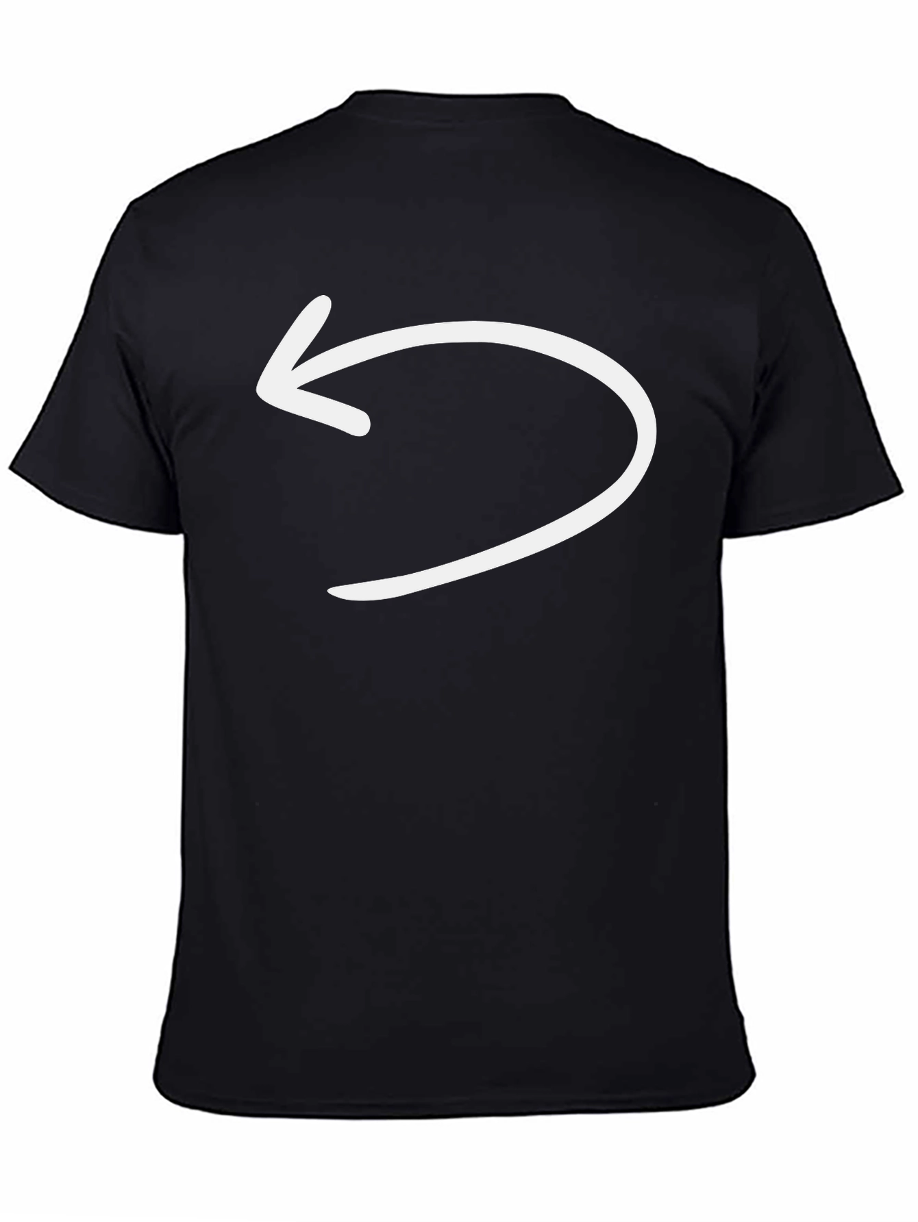 Retro Arrow Black T-Shirt - Stylish & Comfortable