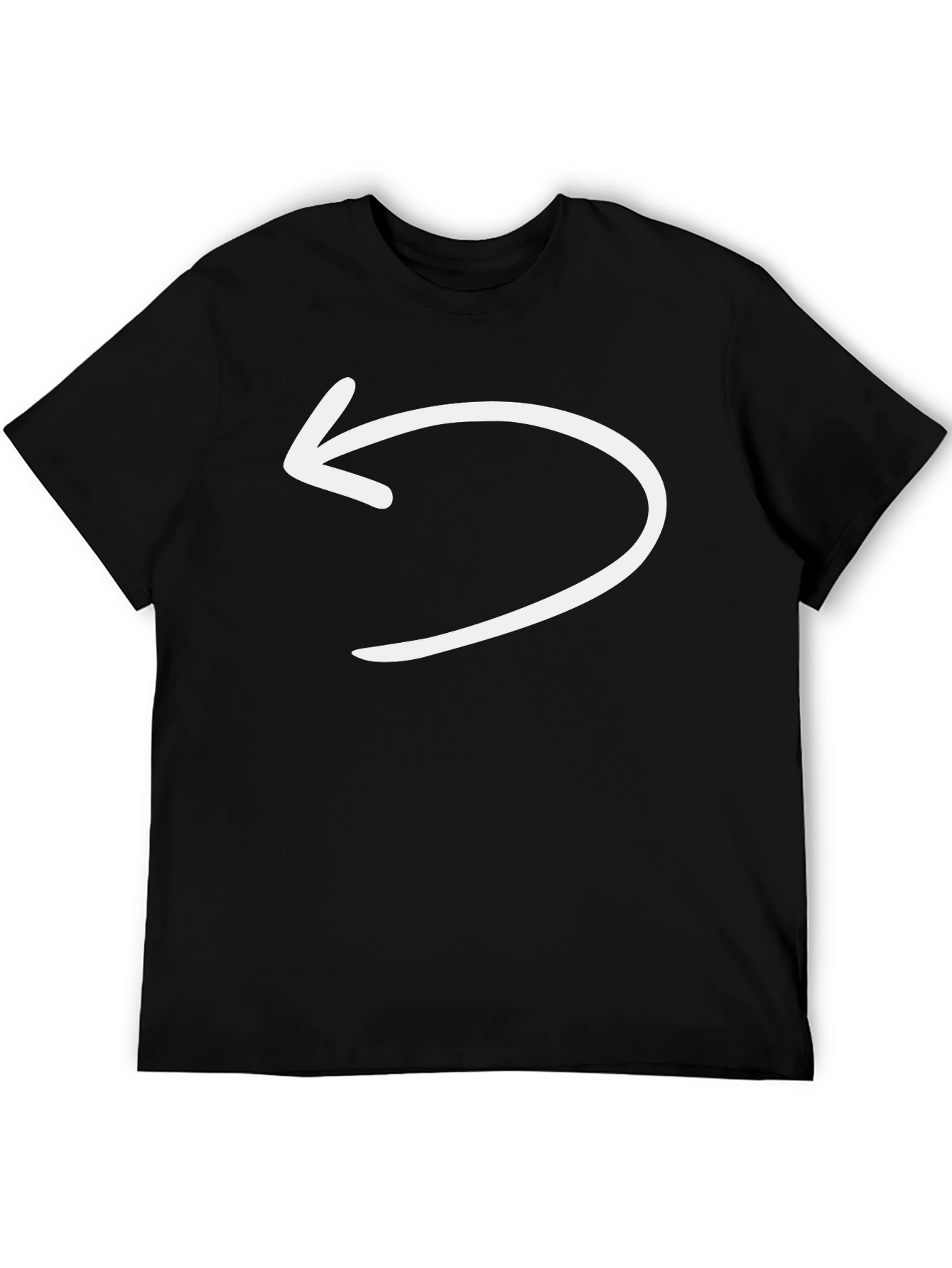 Retro Arrow Black T-Shirt - Stylish & Comfortable