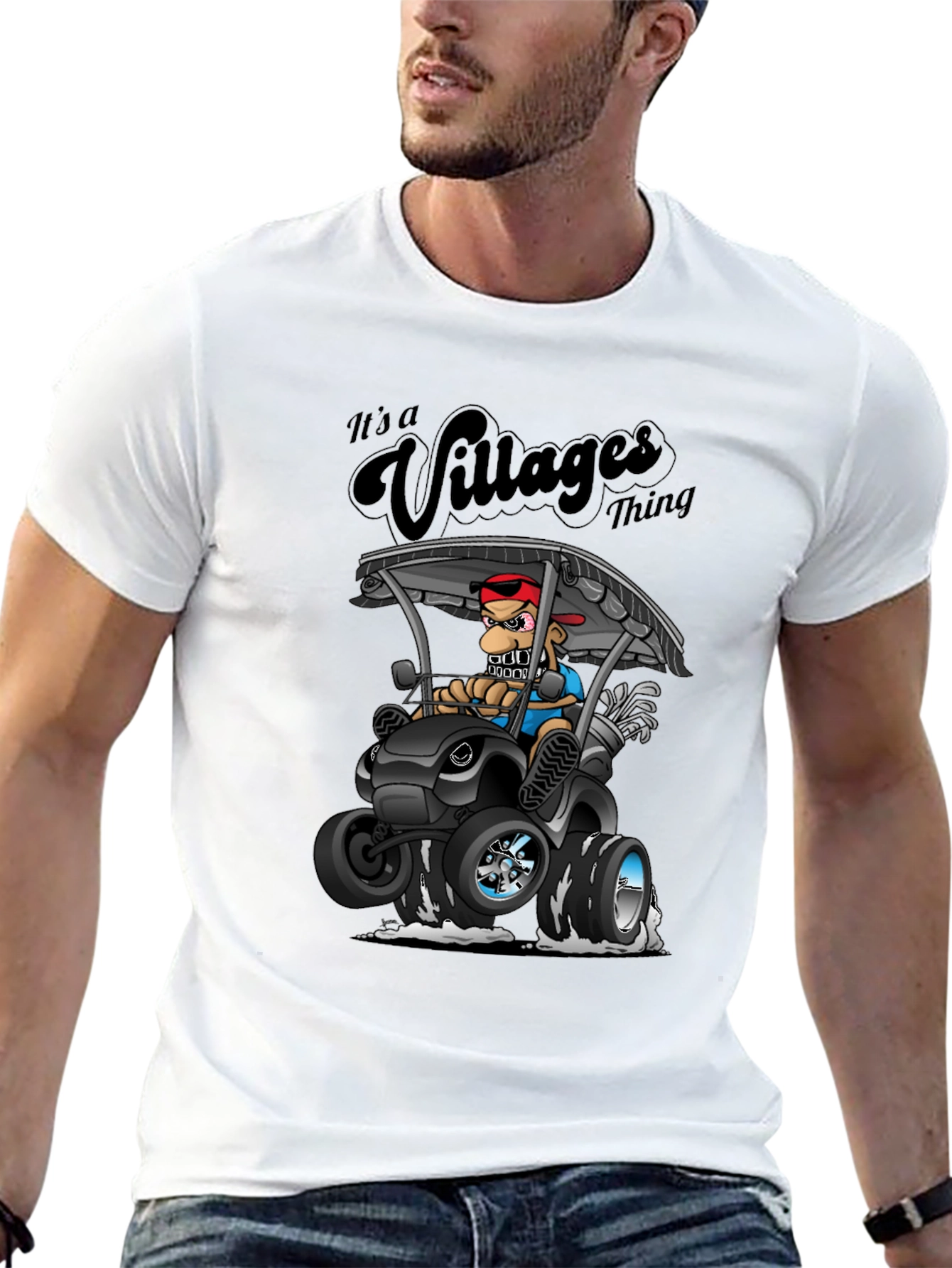 Its a Villages Thing T-Shirt - Golf Cart Design