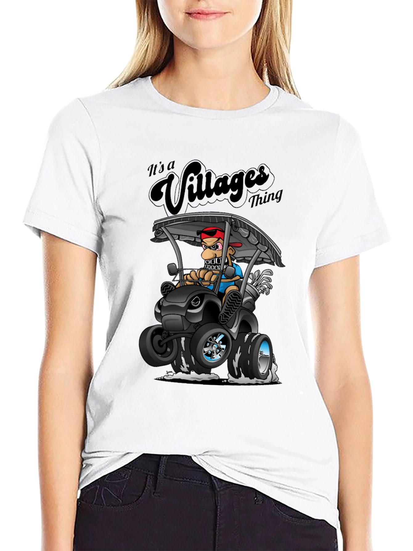 Its a Villages Thing T-Shirt - Golf Cart Design