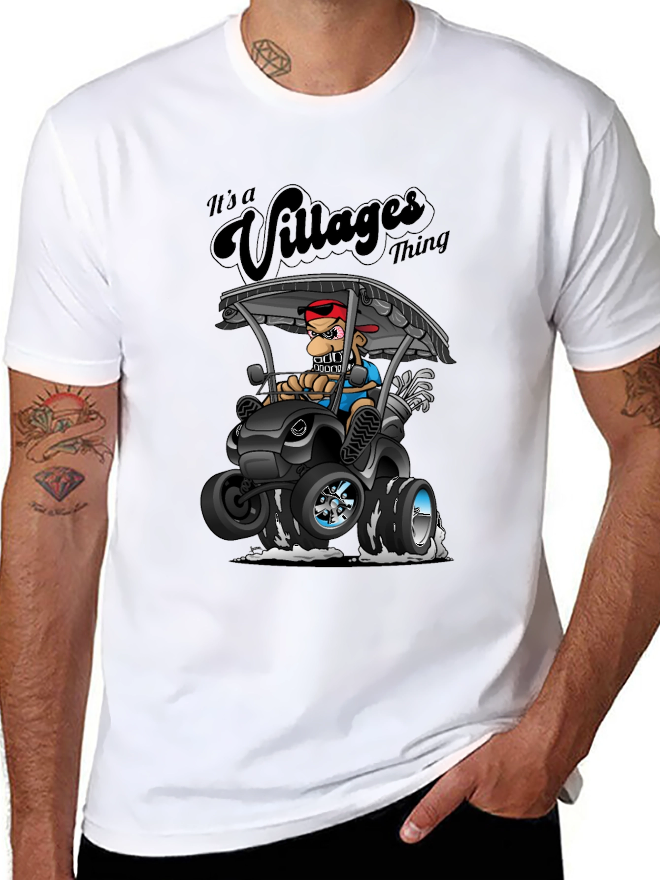 Its a Villages Thing T-Shirt - Golf Cart Design