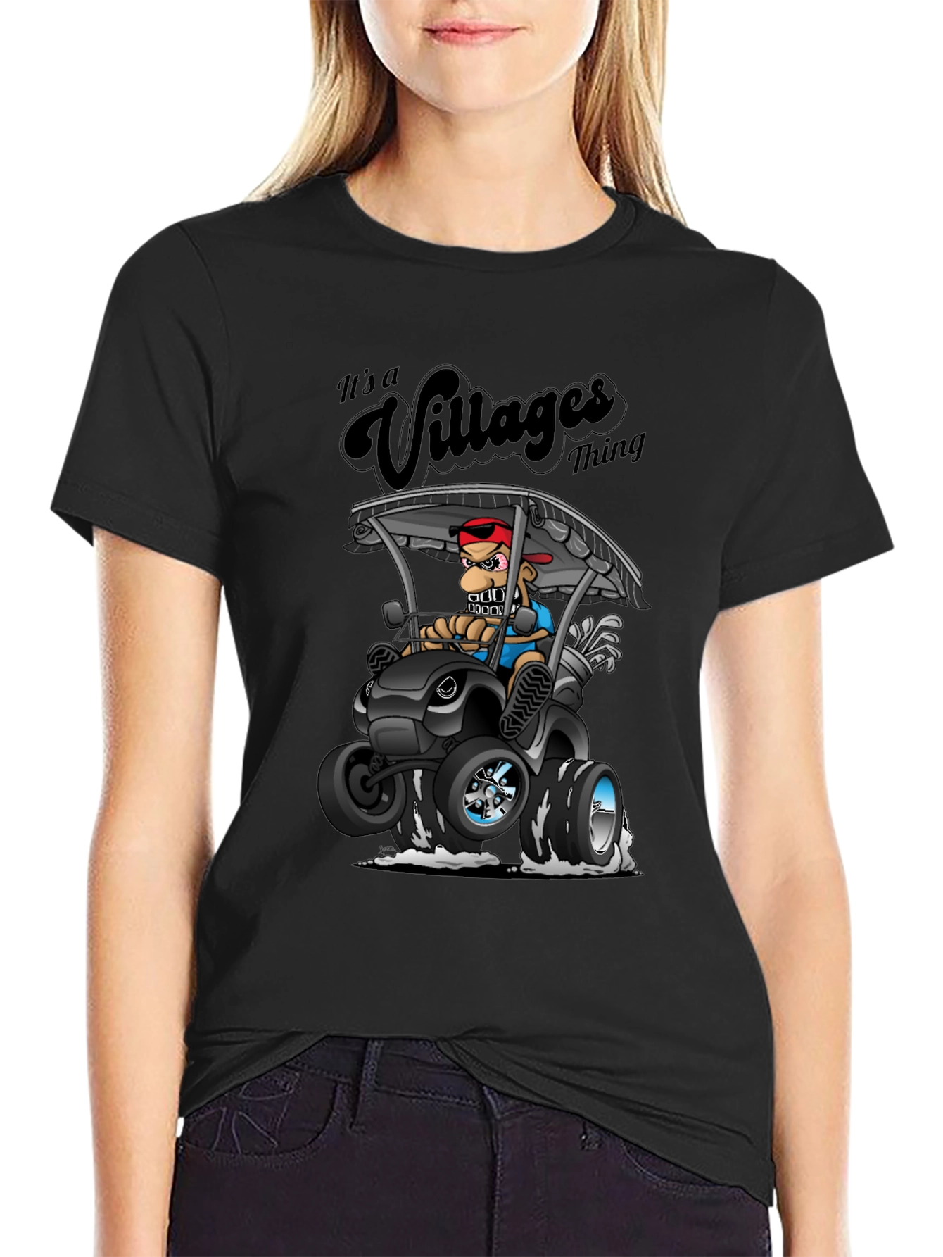 Its a Villages Thing T-Shirt - Golf Cart Design