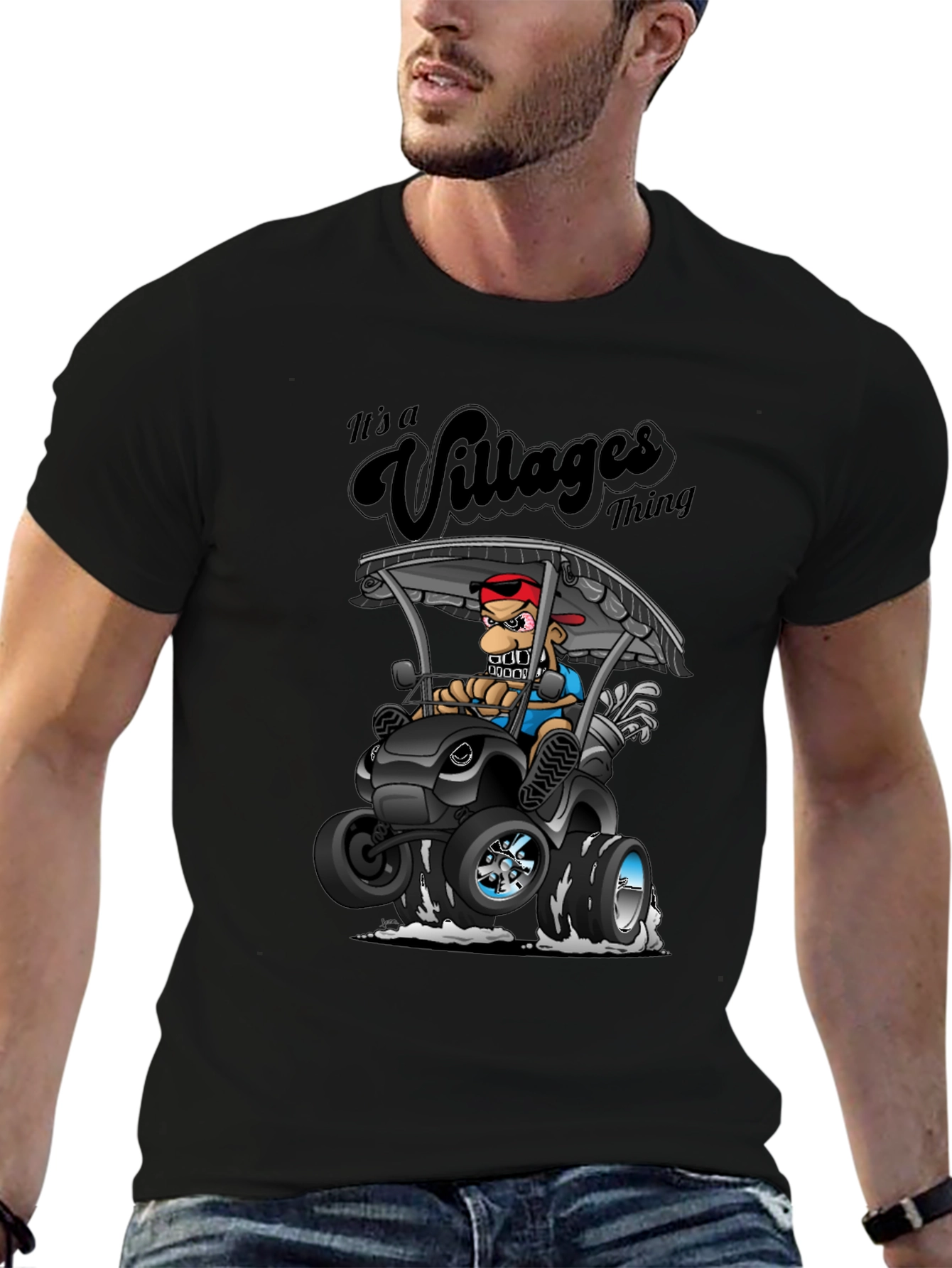 Its a Villages Thing T-Shirt - Golf Cart Design