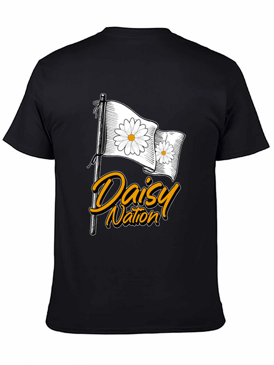 Daisy Nation T-Shirt - Black Graphic Tee