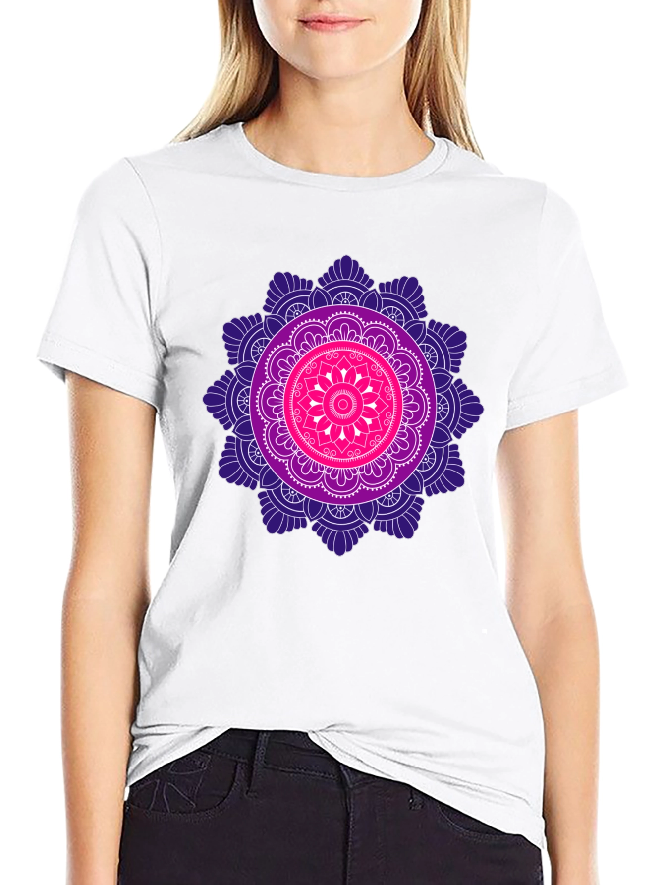 Mandala Graphic Tee - Stylish Comfort