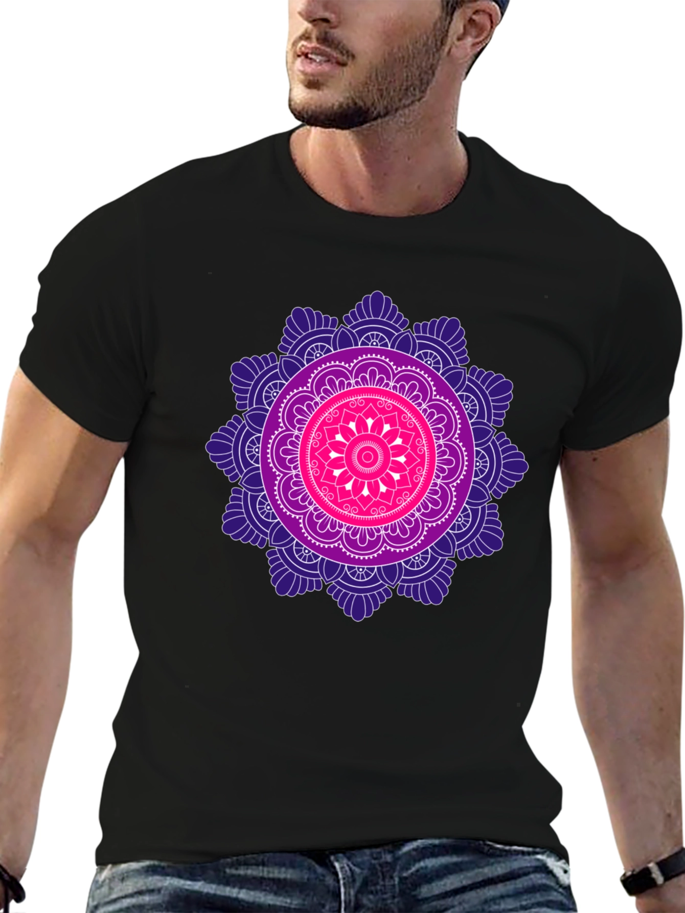 Mandala Graphic Tee - Stylish Comfort