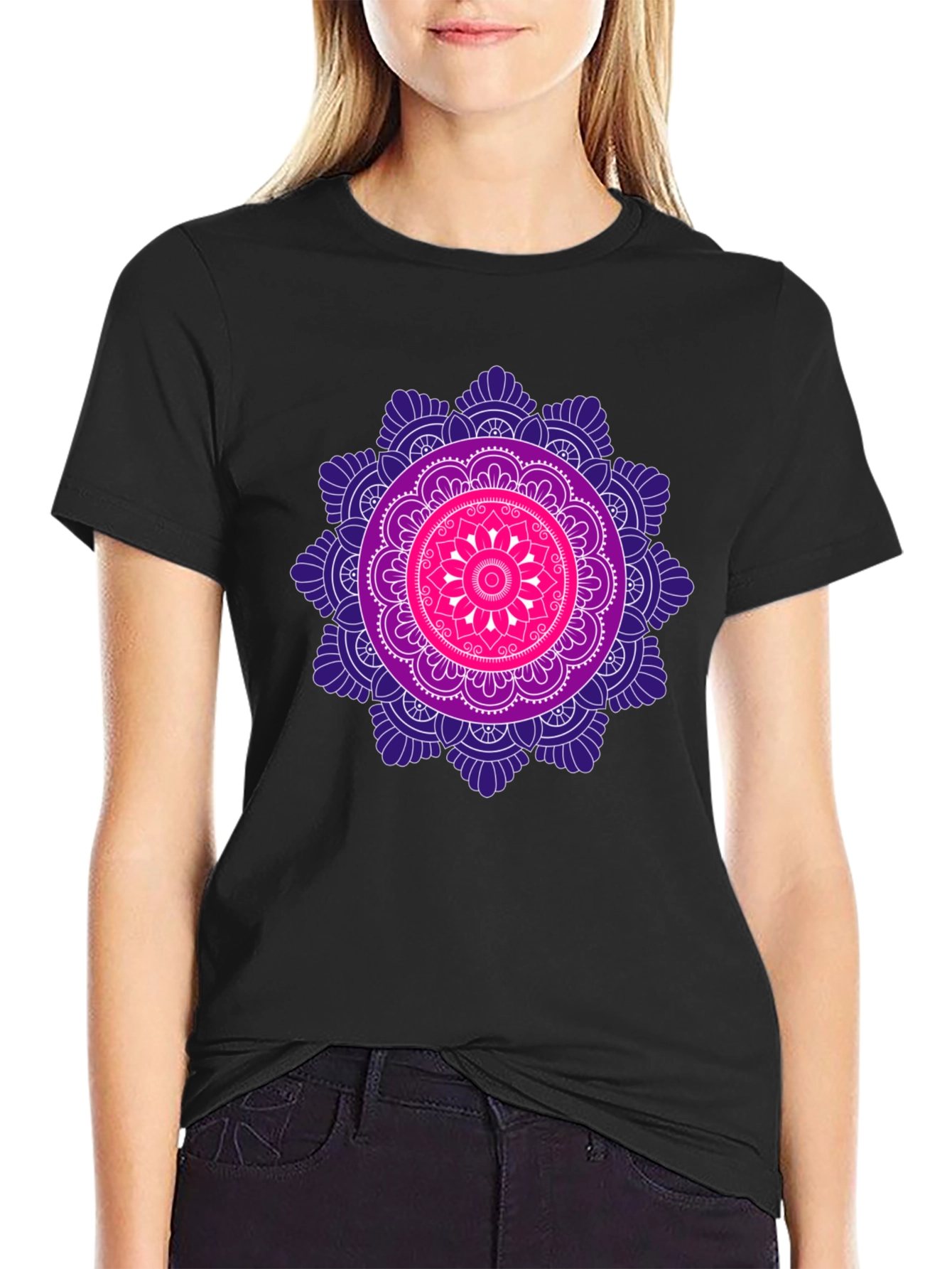 Mandala Graphic Tee - Stylish Comfort
