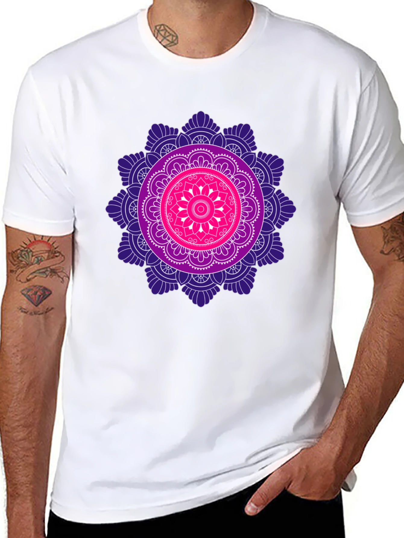 Mandala Graphic Tee - Stylish Comfort