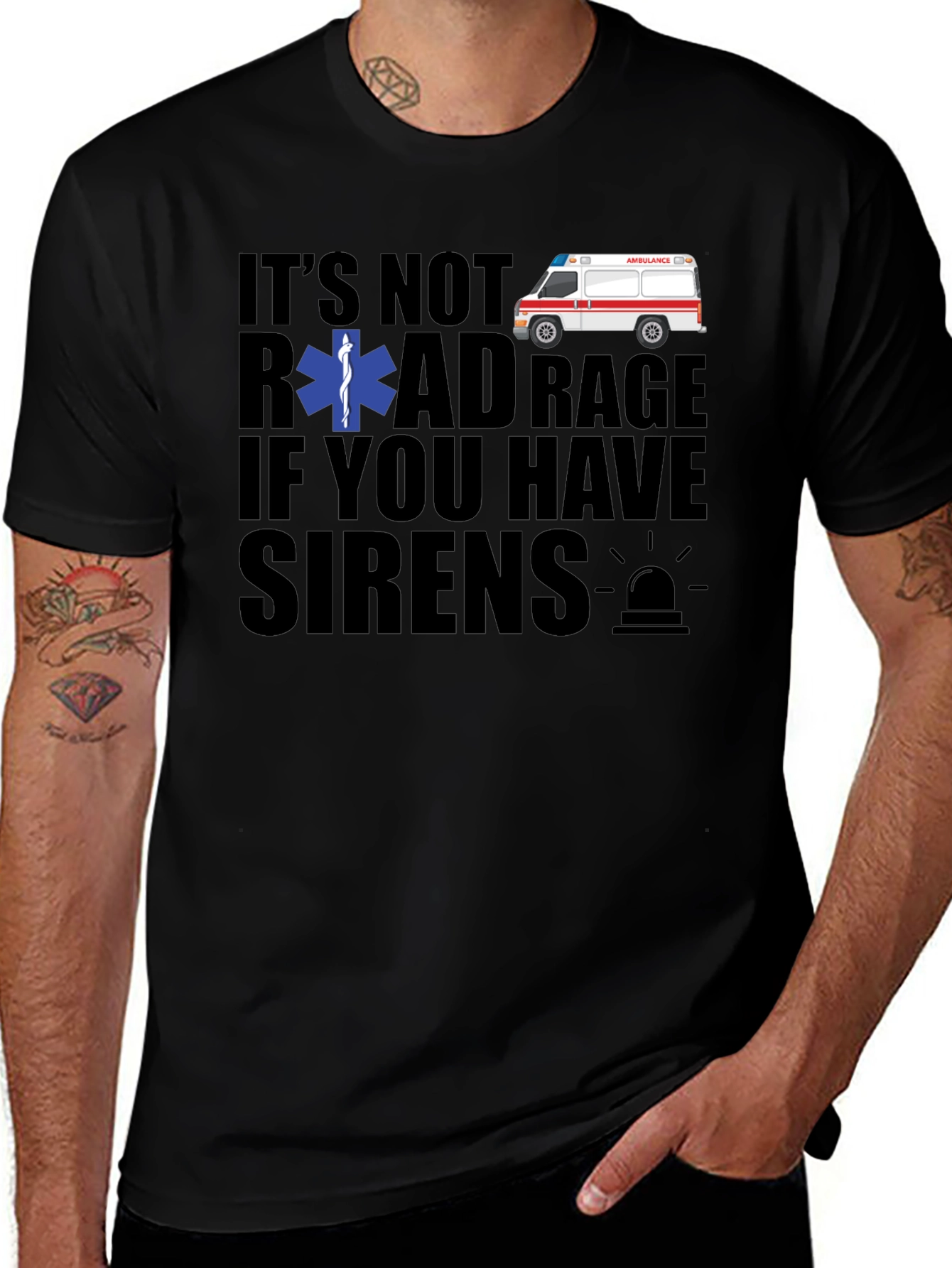 Road Rage Ambulance T-Shirt