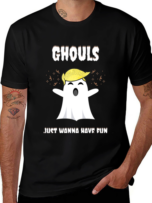 Ghouls Just Wanna Have Fun Trump Ghost Halloween T-Shirt