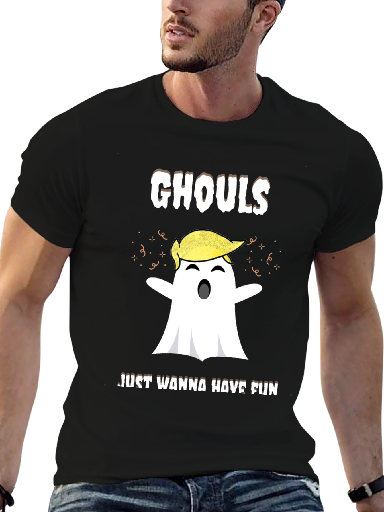 Ghouls Just Wanna Have Fun Trump Ghost Halloween T-Shirt