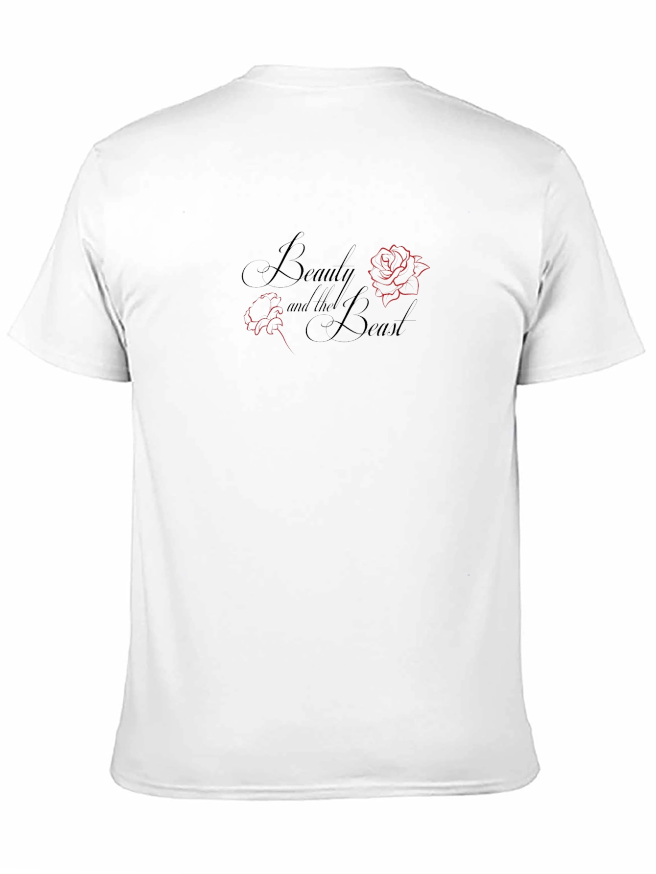 Beauty and the Beast Graphic T-Shirt - Black