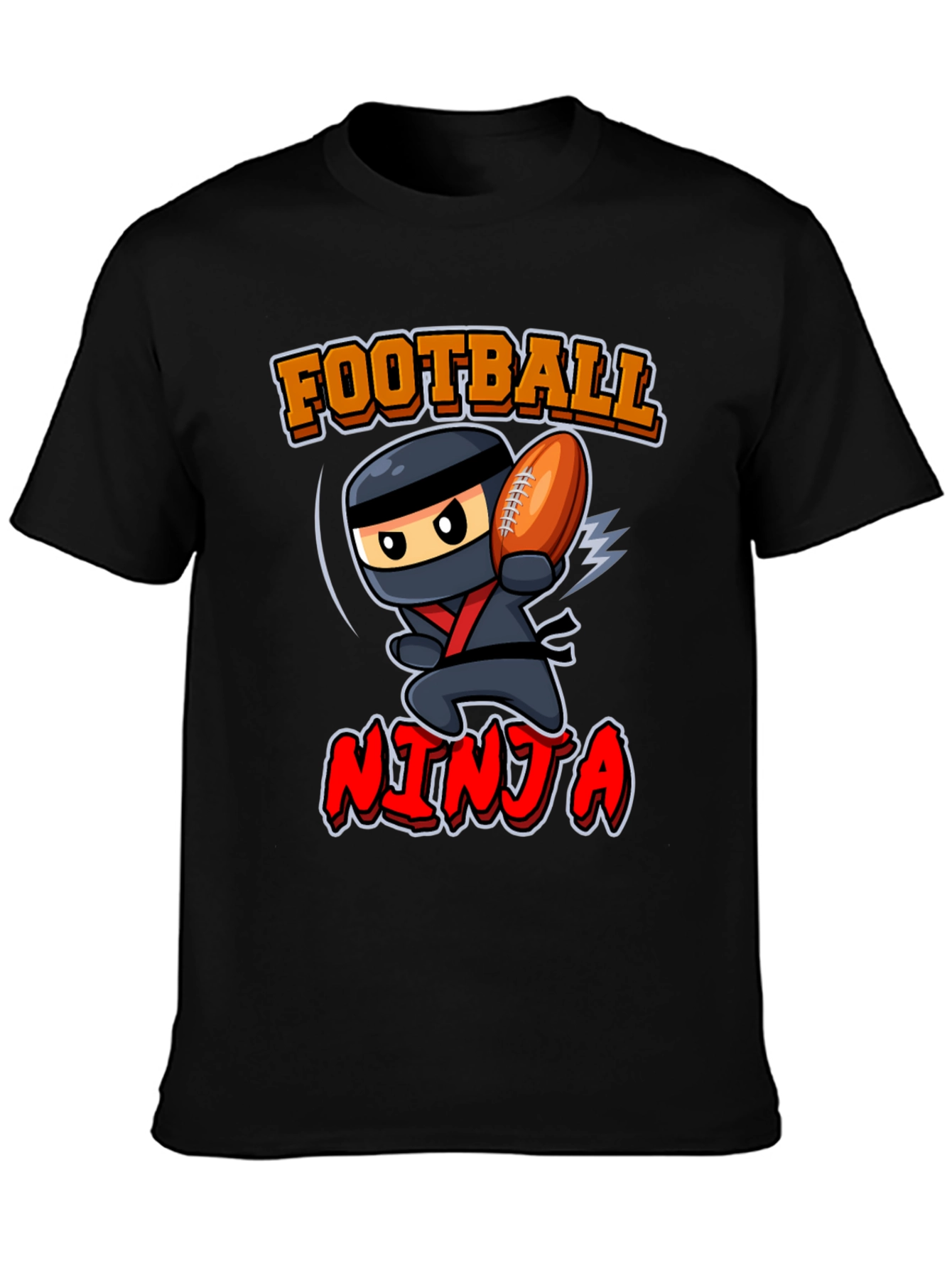 Football Ninja Graphic T-Shirt