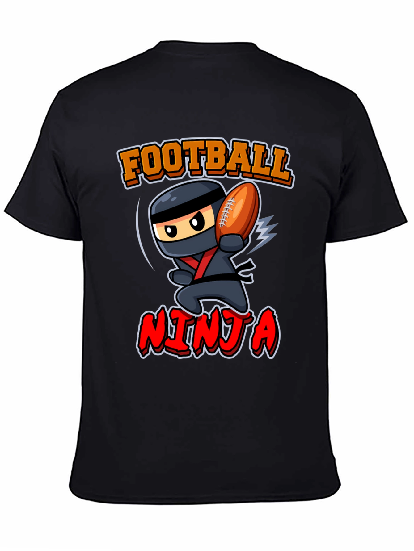 Football Ninja Graphic T-Shirt