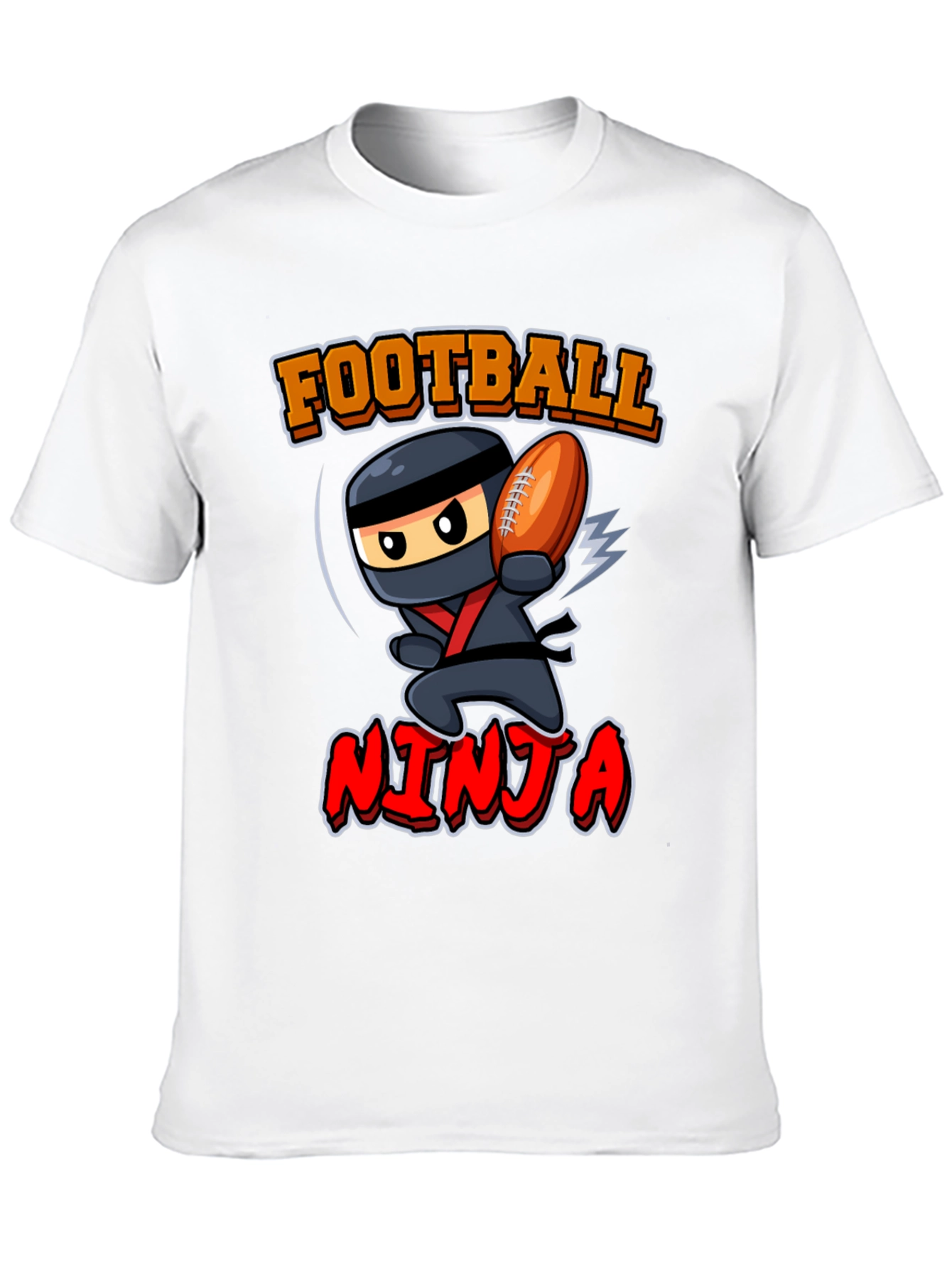 Football Ninja Graphic T-Shirt