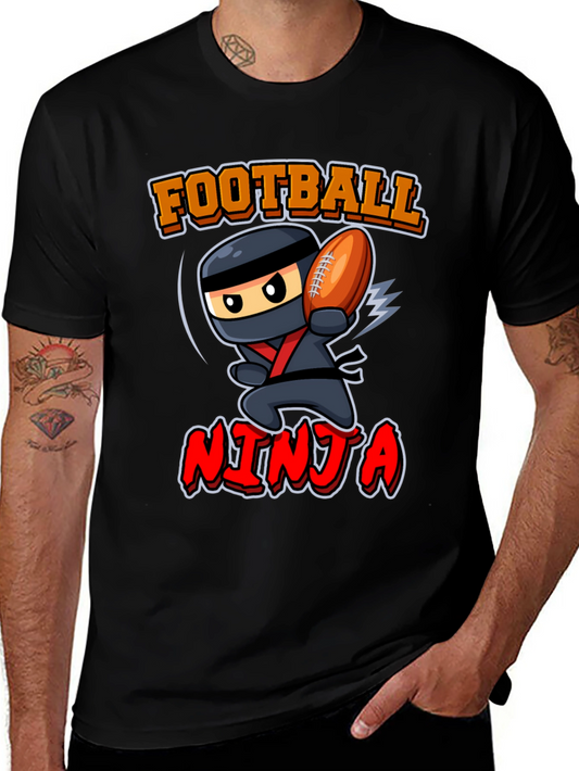 Football Ninja Graphic T-Shirt