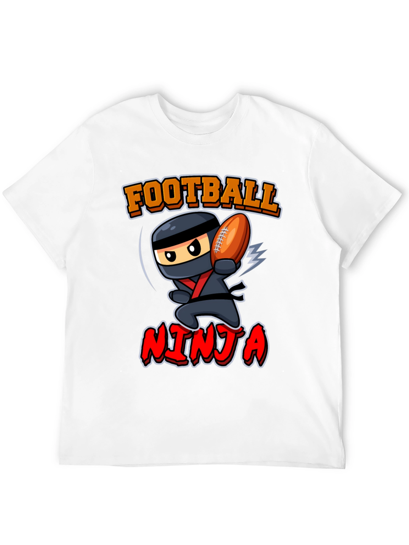 Football Ninja Graphic T-Shirt