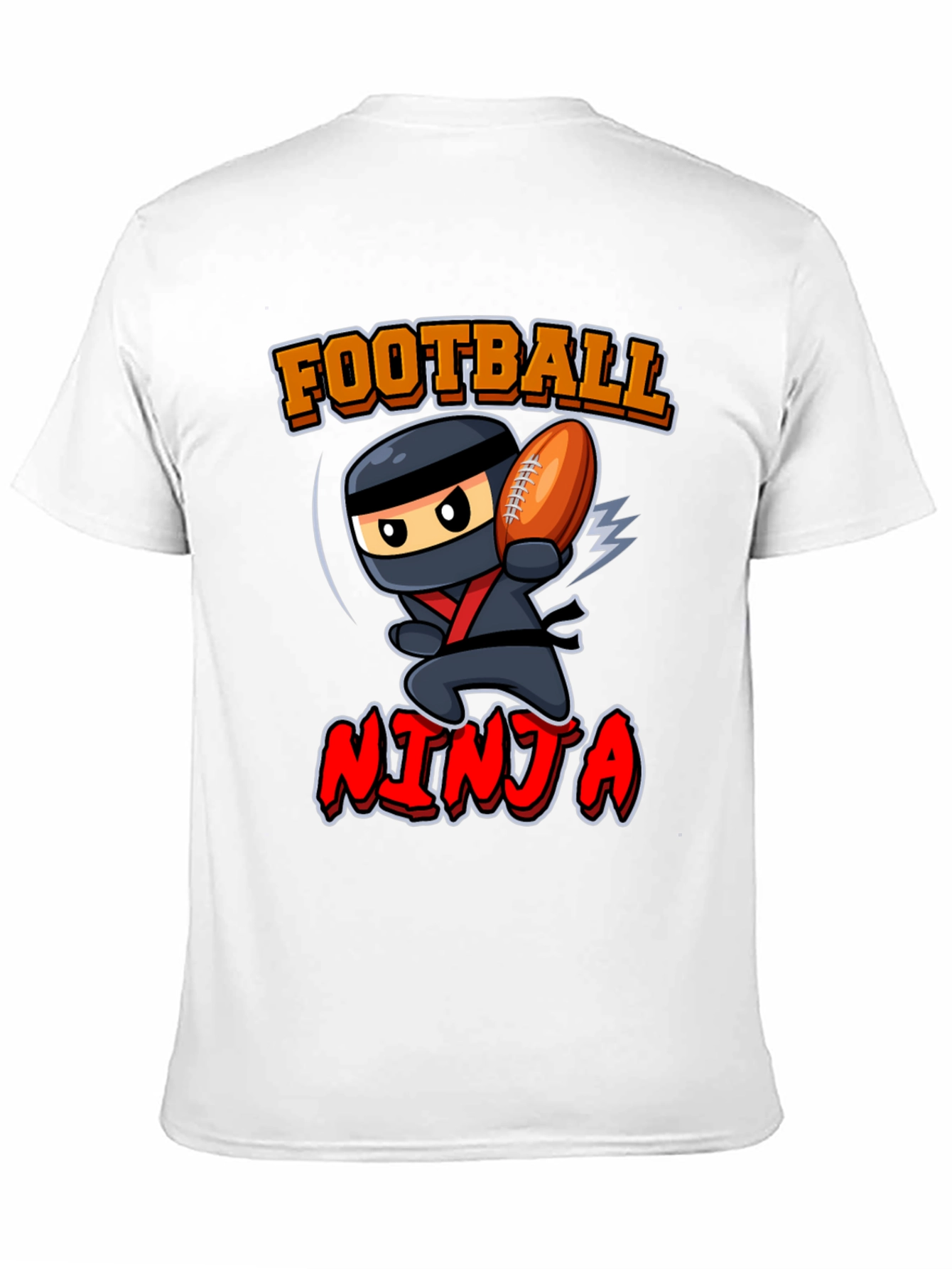 Football Ninja Graphic T-Shirt