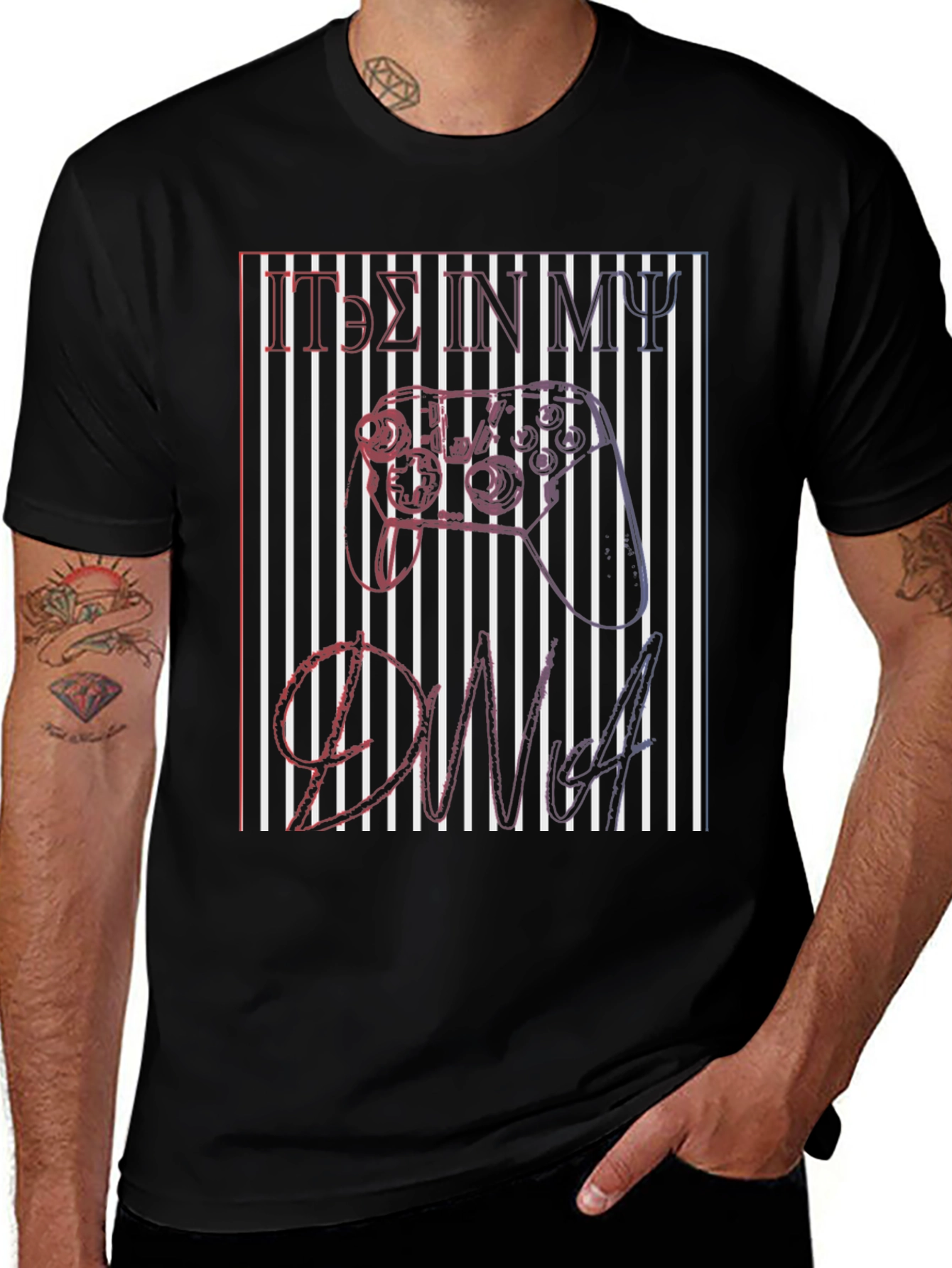 Gamer DNA T-Shirt - Unique Design!