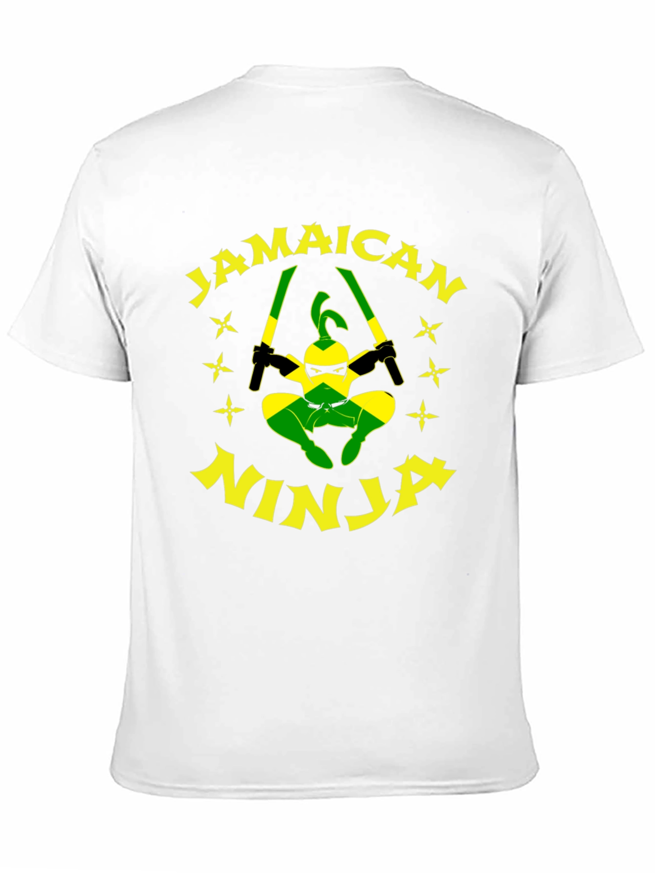Jamaican Ninja T-Shirt - Funny Graphic Tee