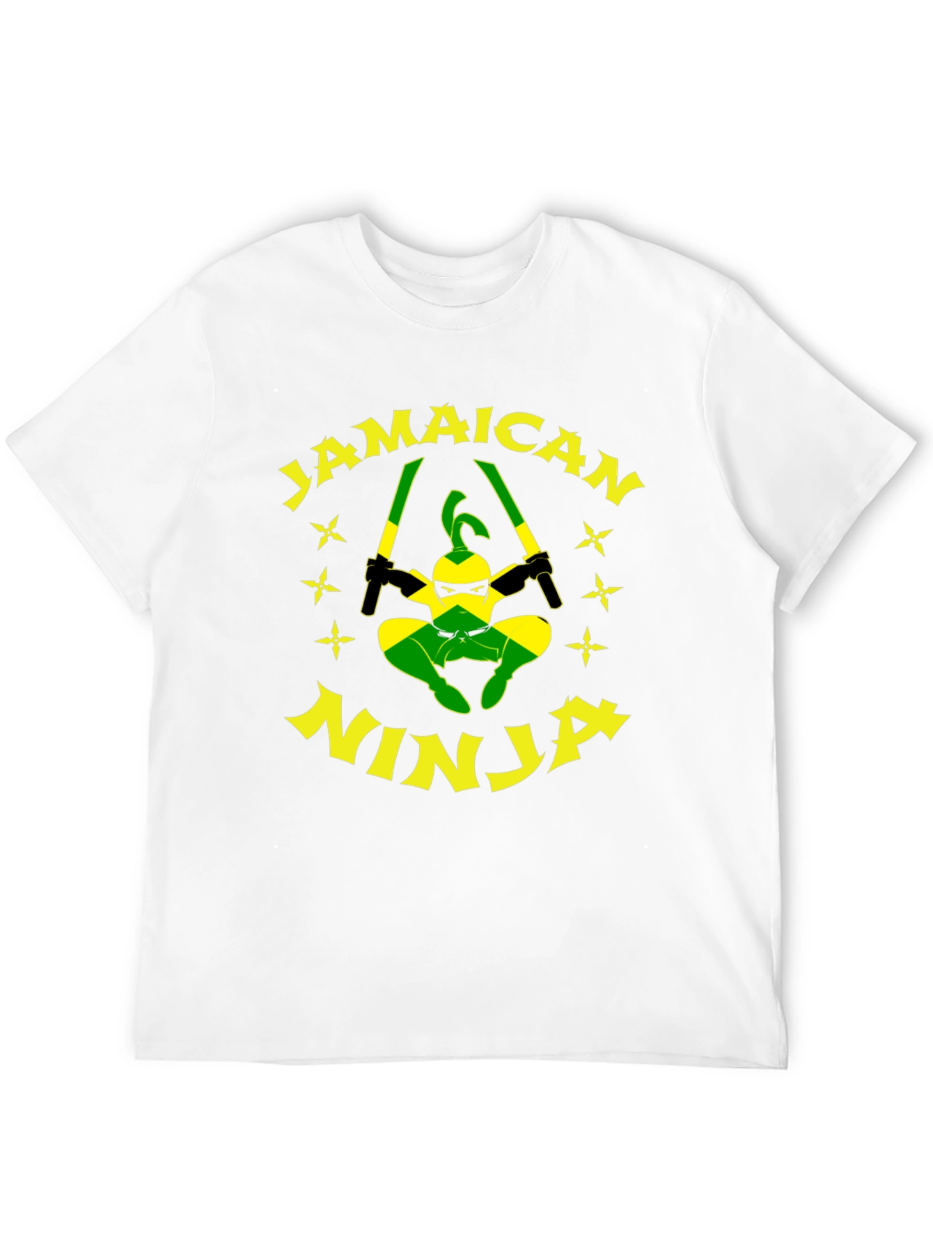 Jamaican Ninja T-Shirt - Funny Graphic Tee