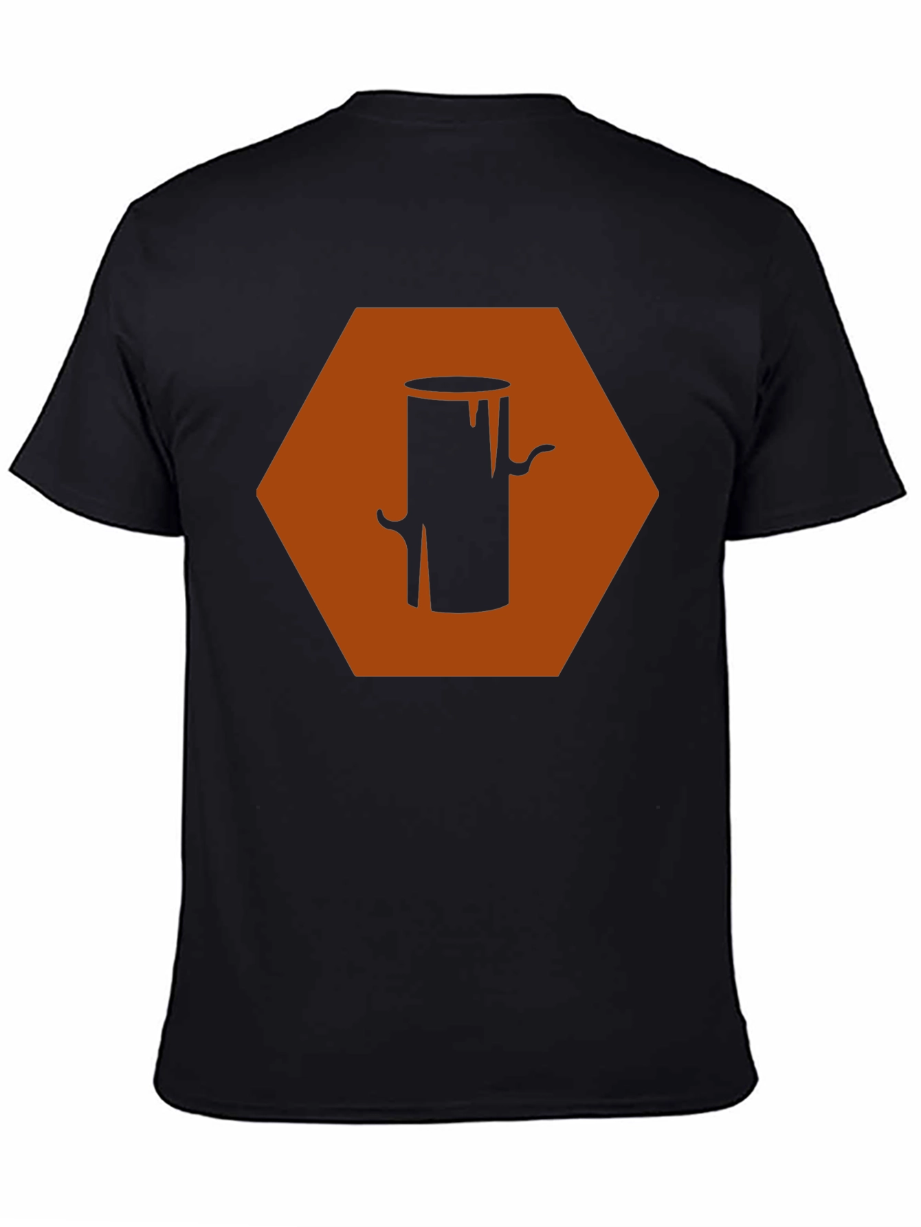 Geometric Wood Stump Graphic Tee