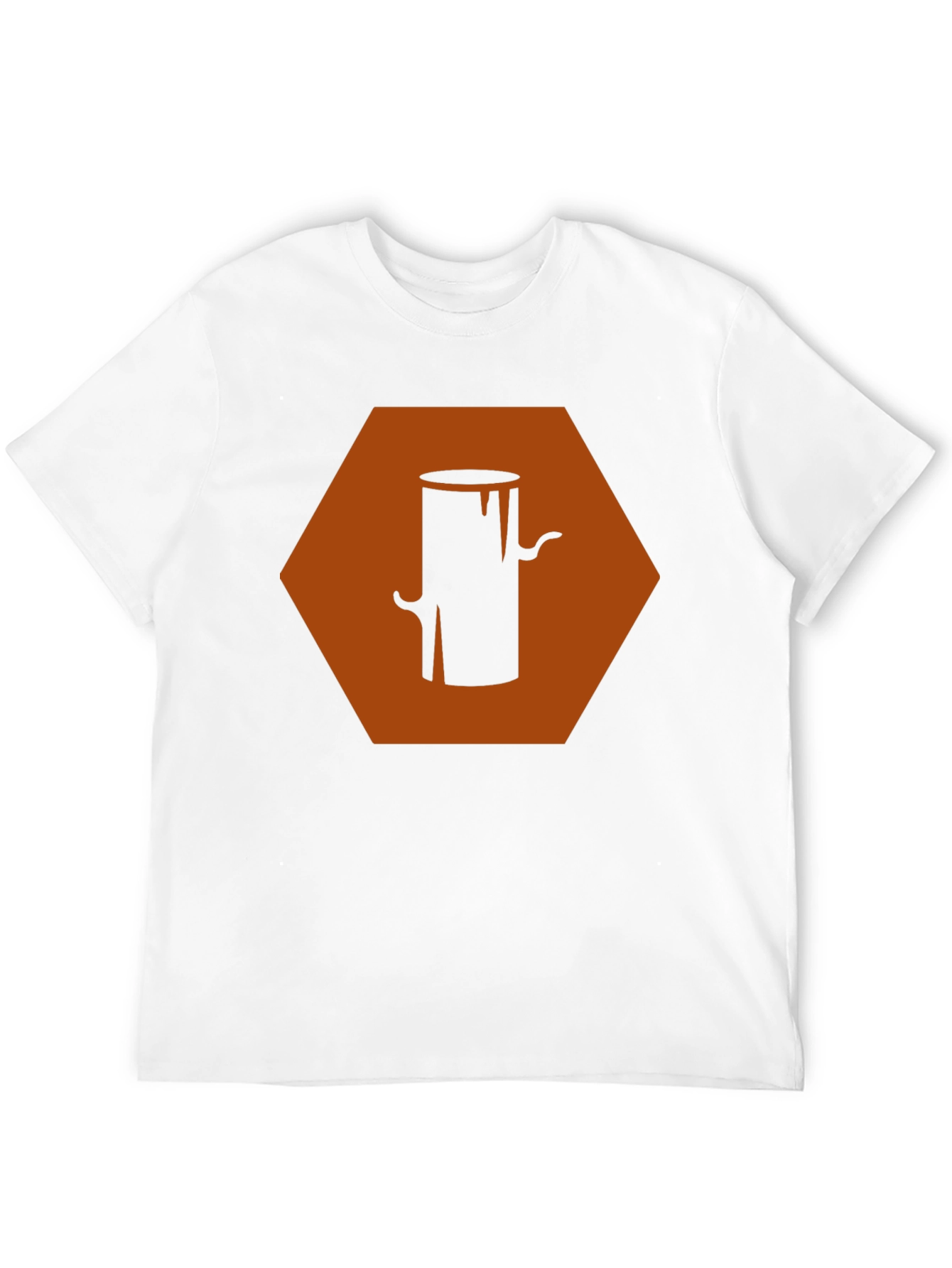 Geometric Wood Stump Graphic Tee