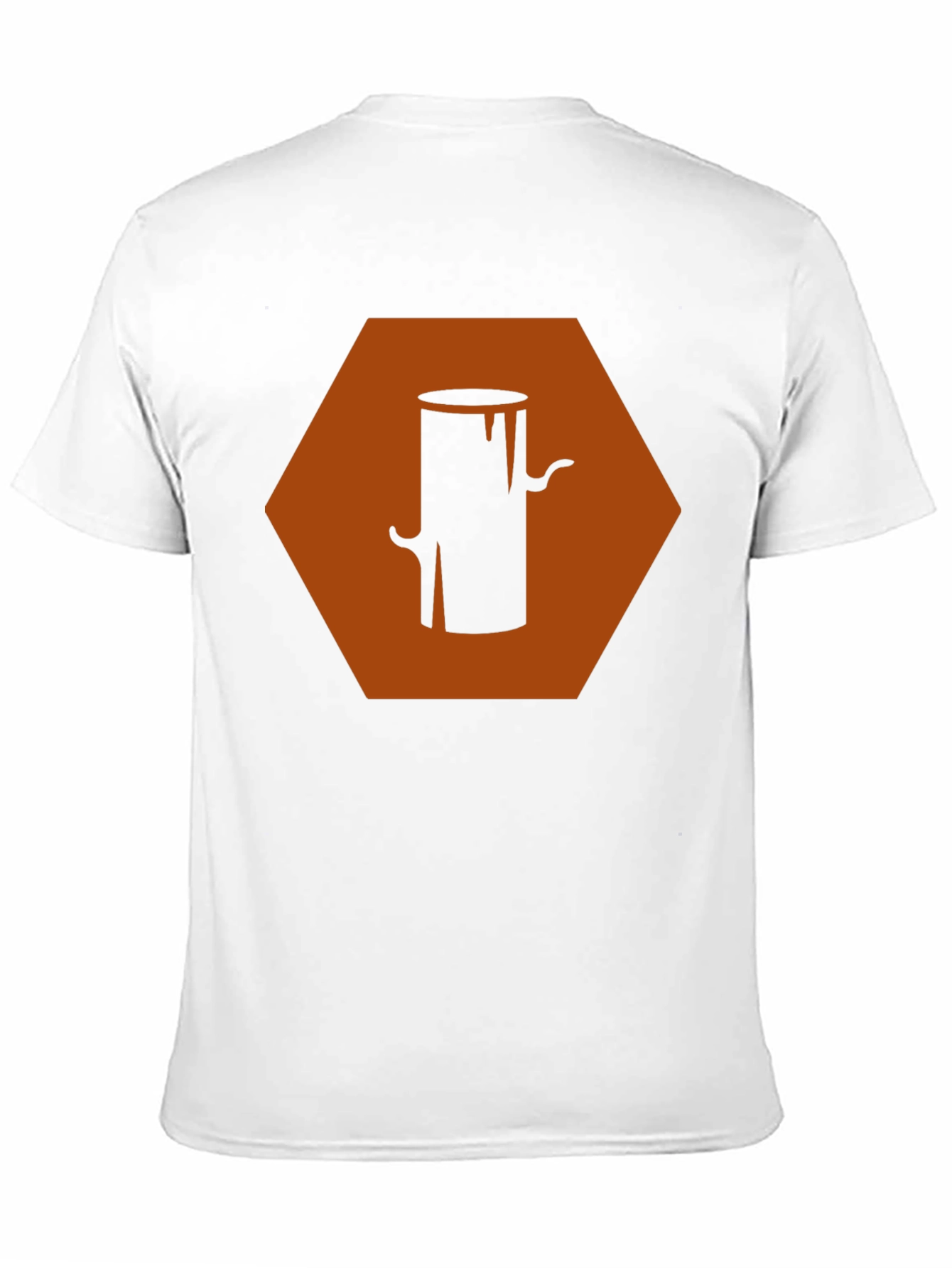Geometric Wood Stump Graphic Tee