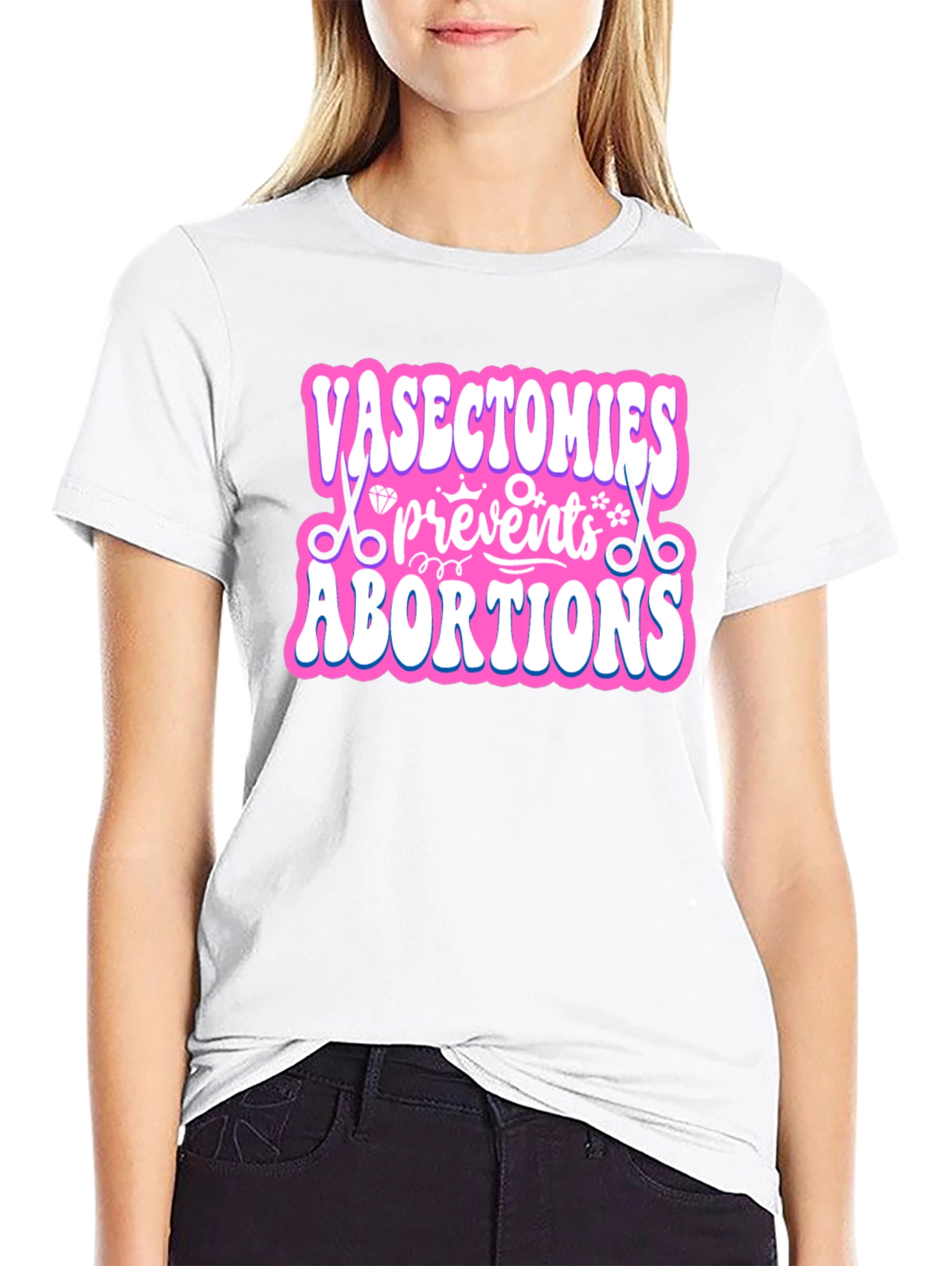 Vasectomies Prevent Abortions Graphic T-Shirt