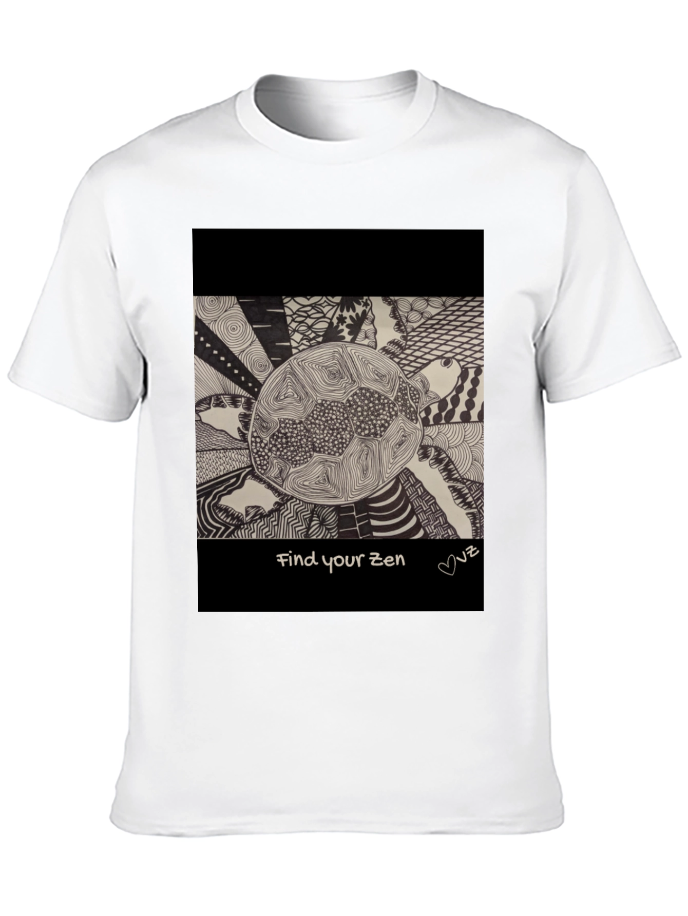 Find Your Zen Turtle Graphic T-Shirt
