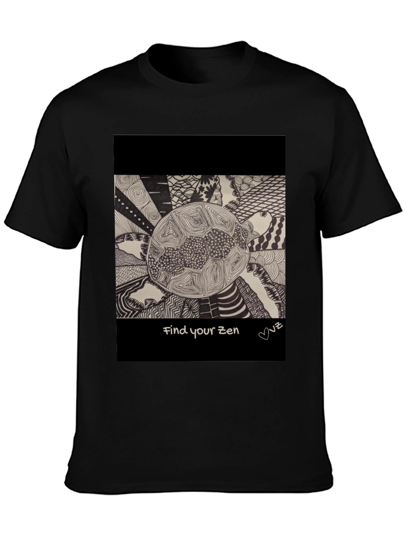 Find Your Zen Turtle Graphic T-Shirt
