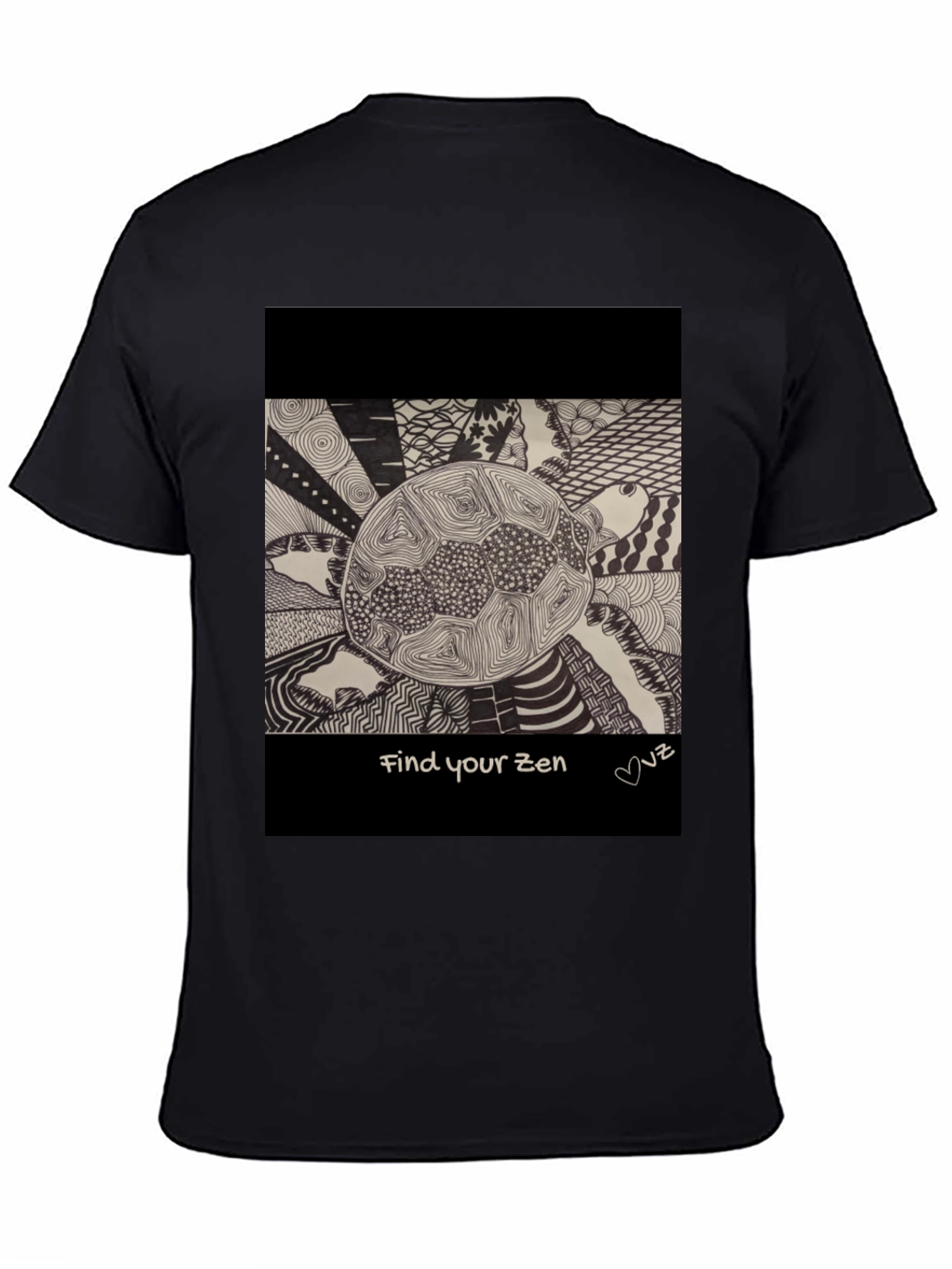 Find Your Zen Turtle Graphic T-Shirt