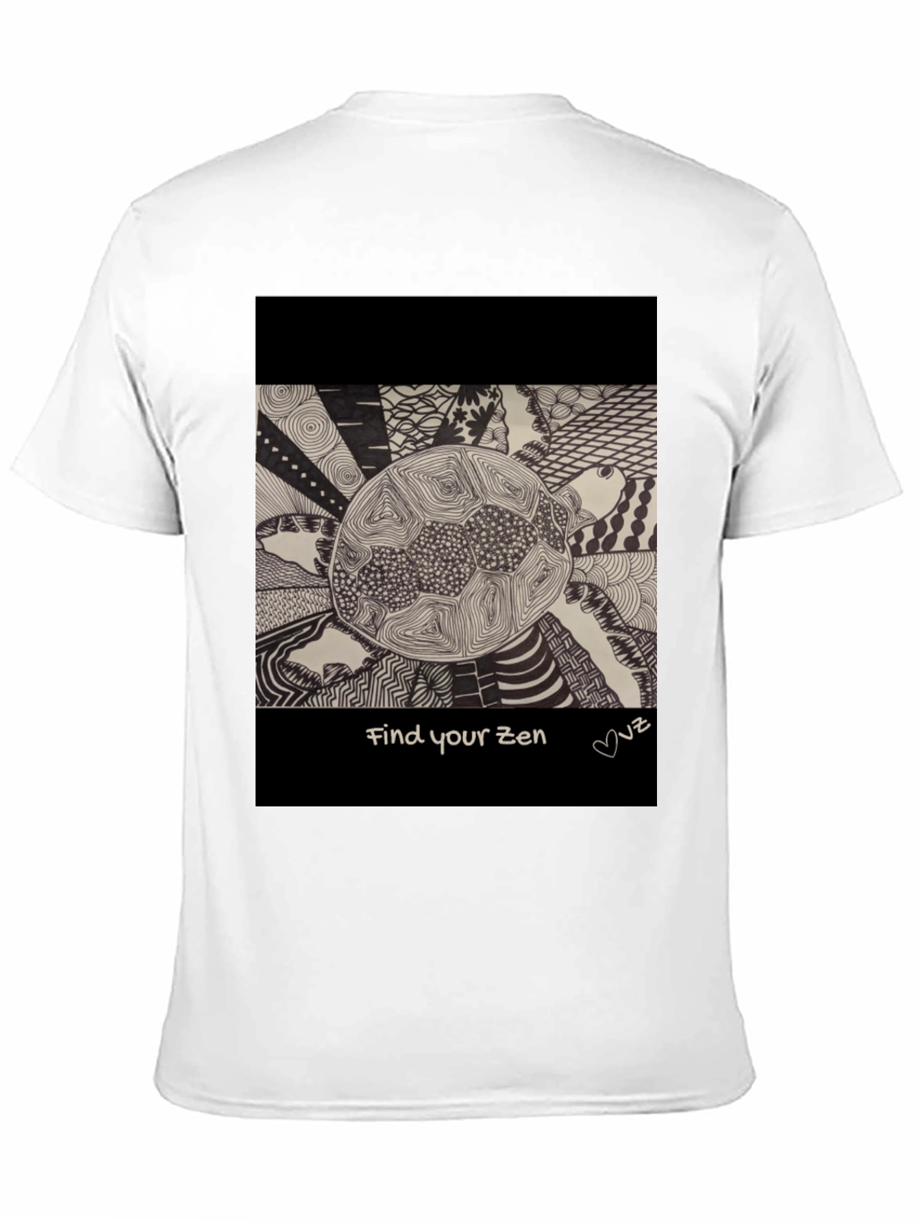 Find Your Zen Turtle Graphic T-Shirt