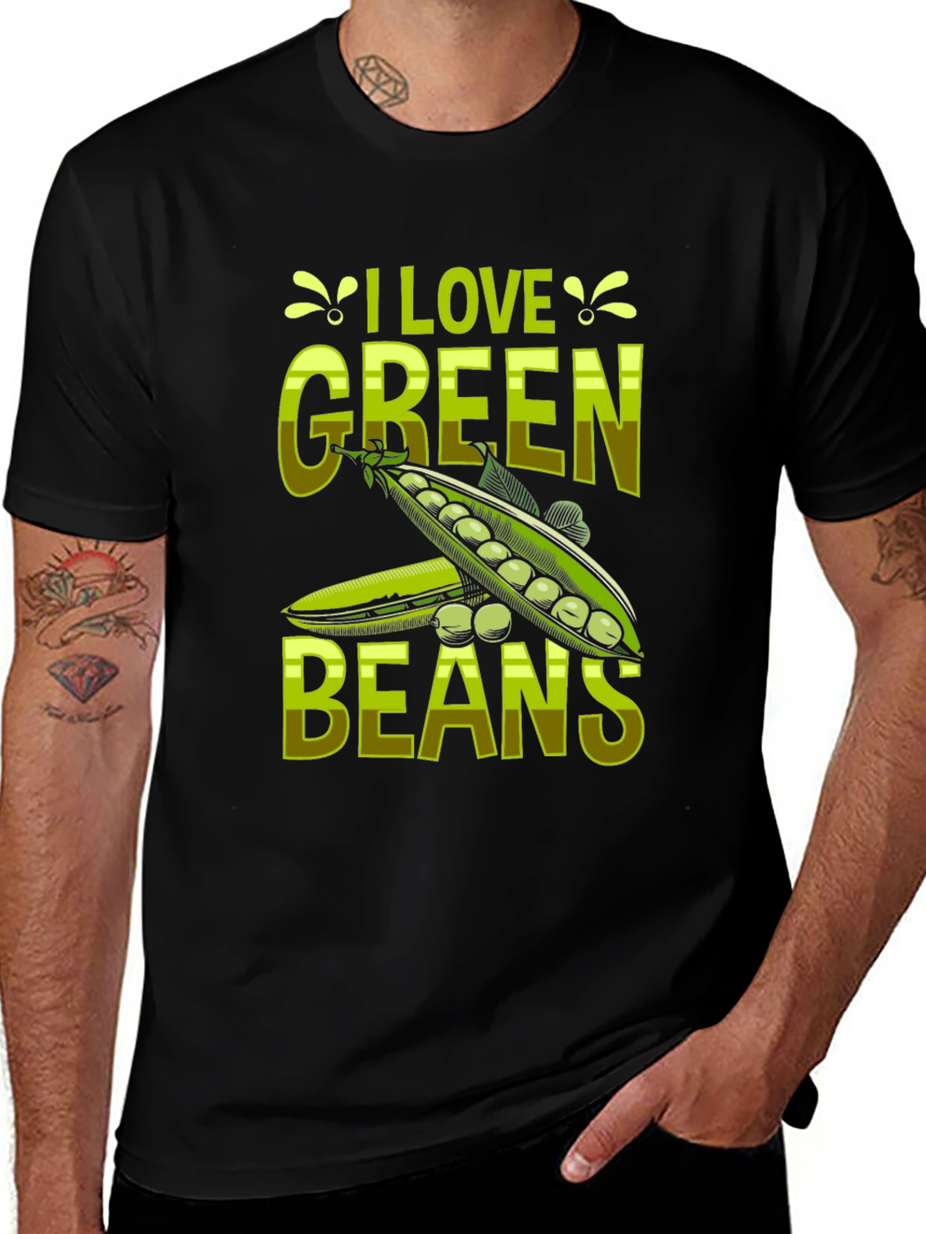 I Love Green Beans T-Shirt