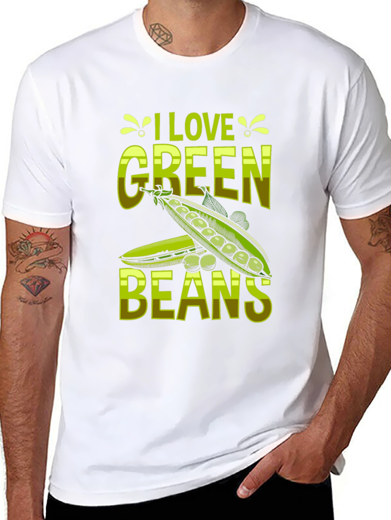 I Love Green Beans T-Shirt