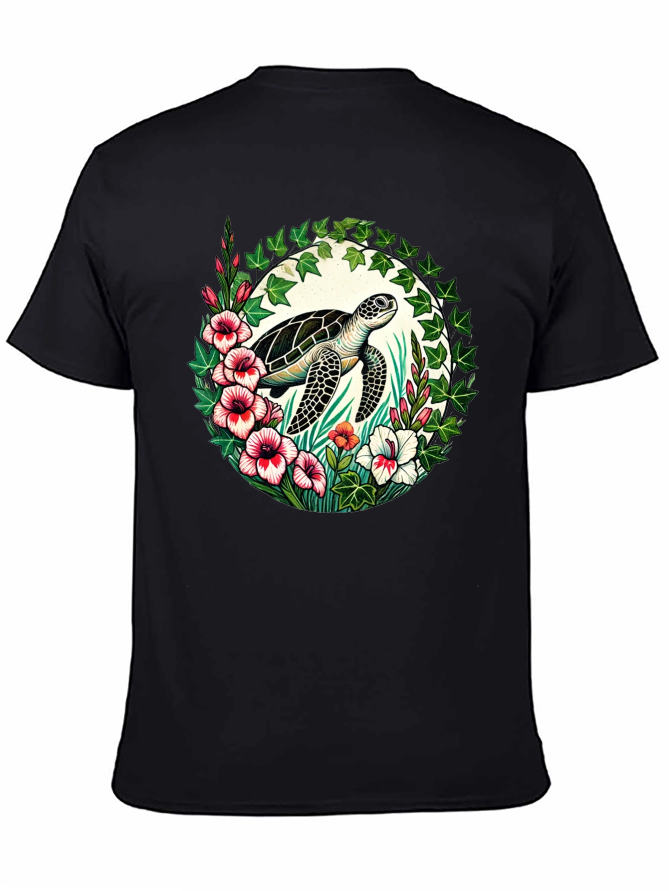 Turtle Floral T-Shirt