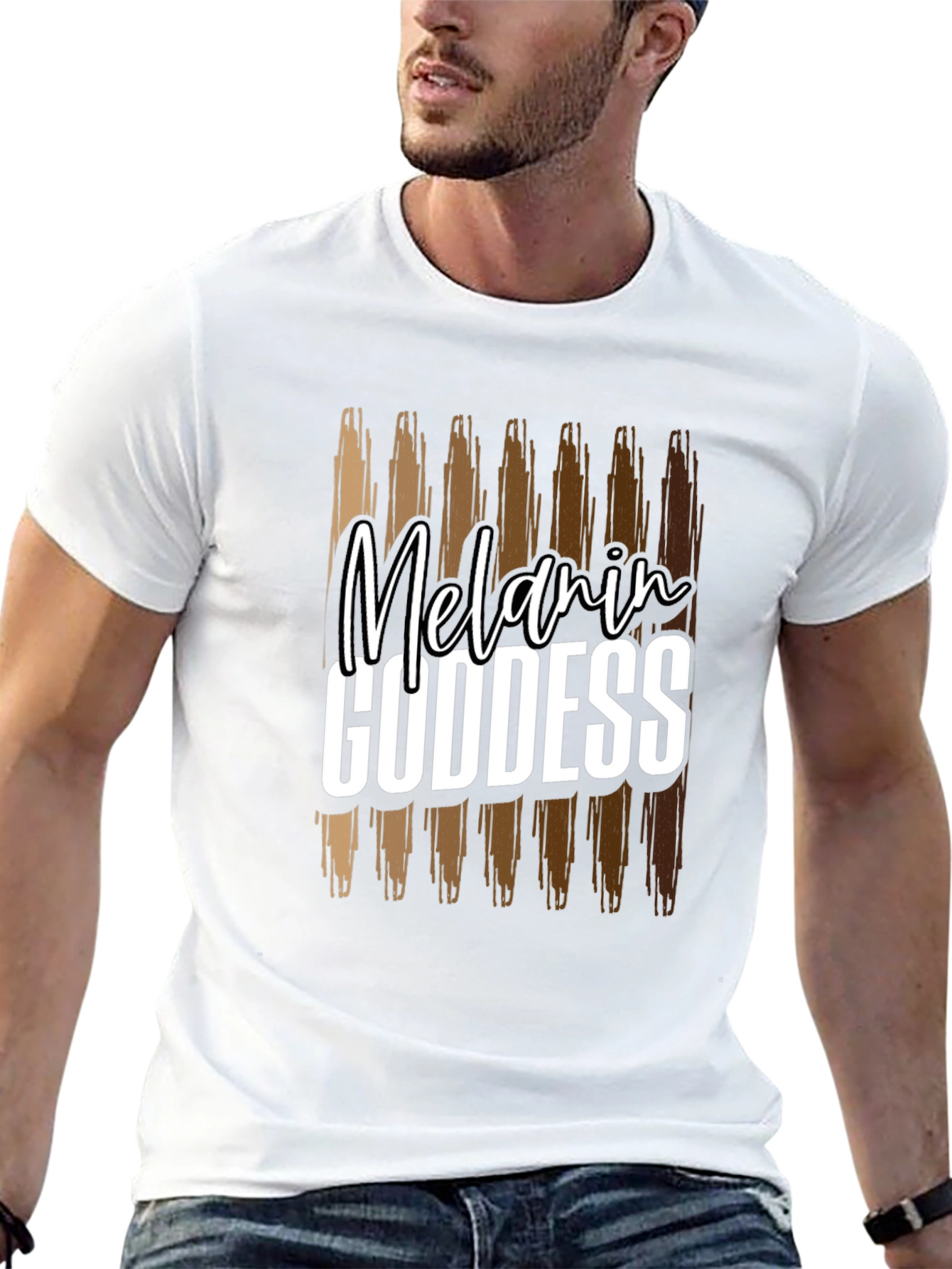 Melanin Goddess T-Shirt - Stylish Graphic Tee