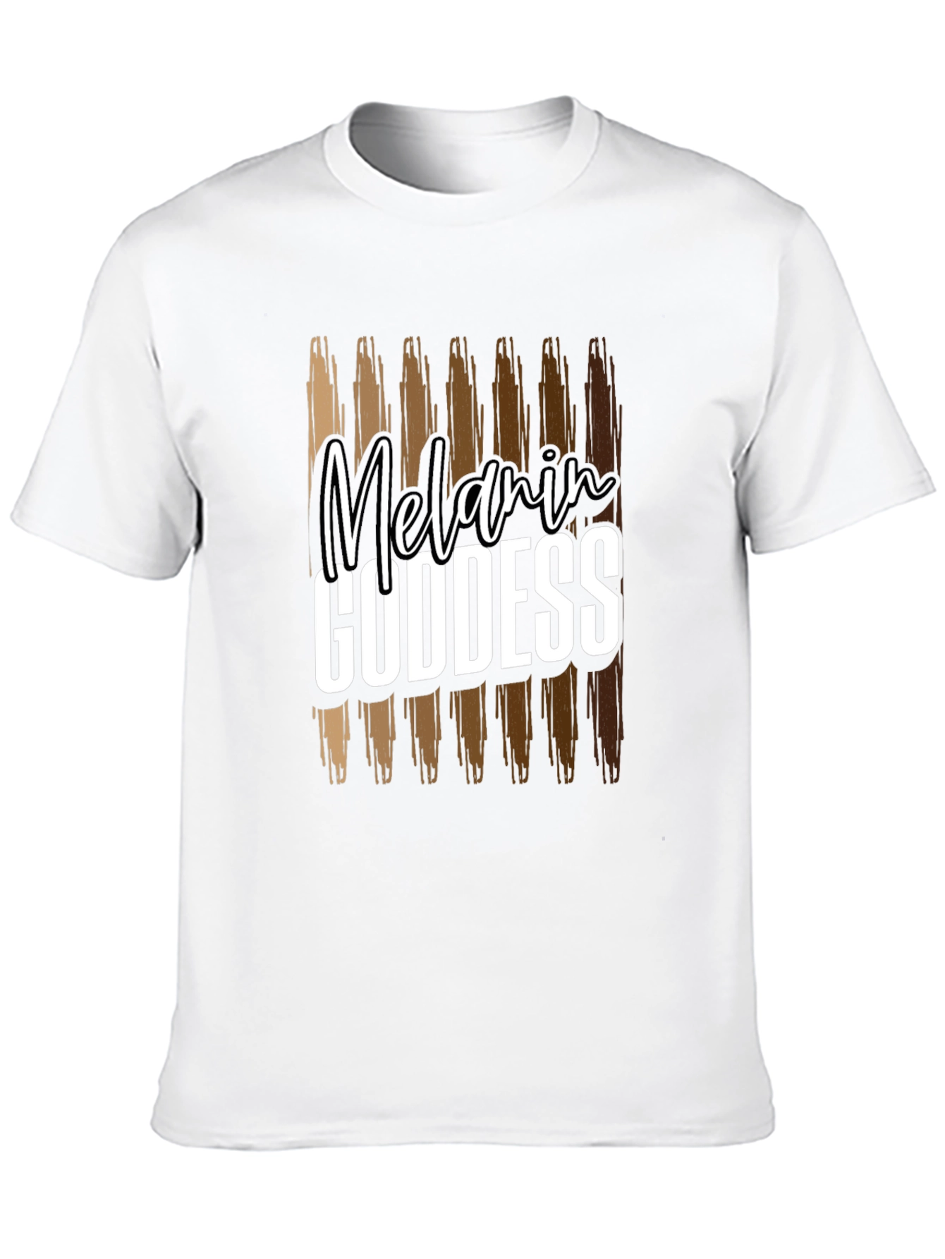Melanin Goddess T-Shirt - Stylish Graphic Tee