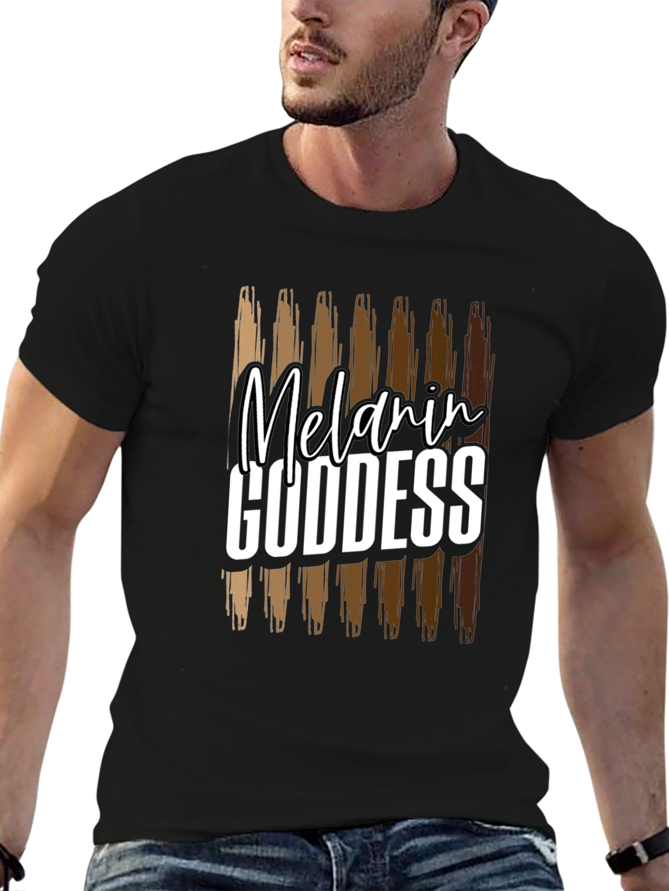 Melanin Goddess T-Shirt - Stylish Graphic Tee