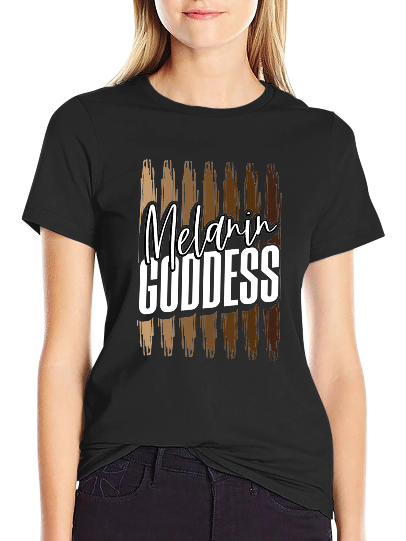 Melanin Goddess T-Shirt - Stylish Graphic Tee
