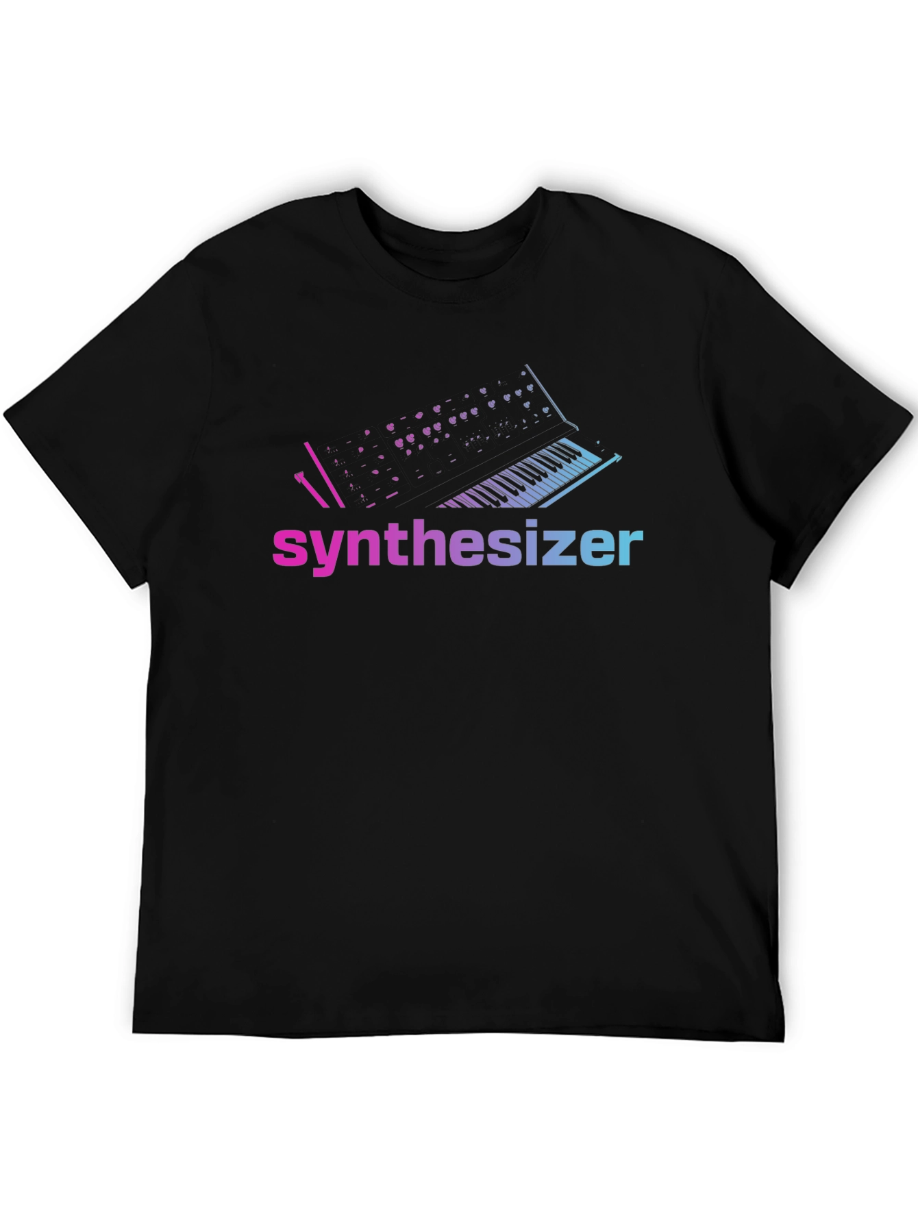 Synthesizer T-Shirt - Gradient Synth Design