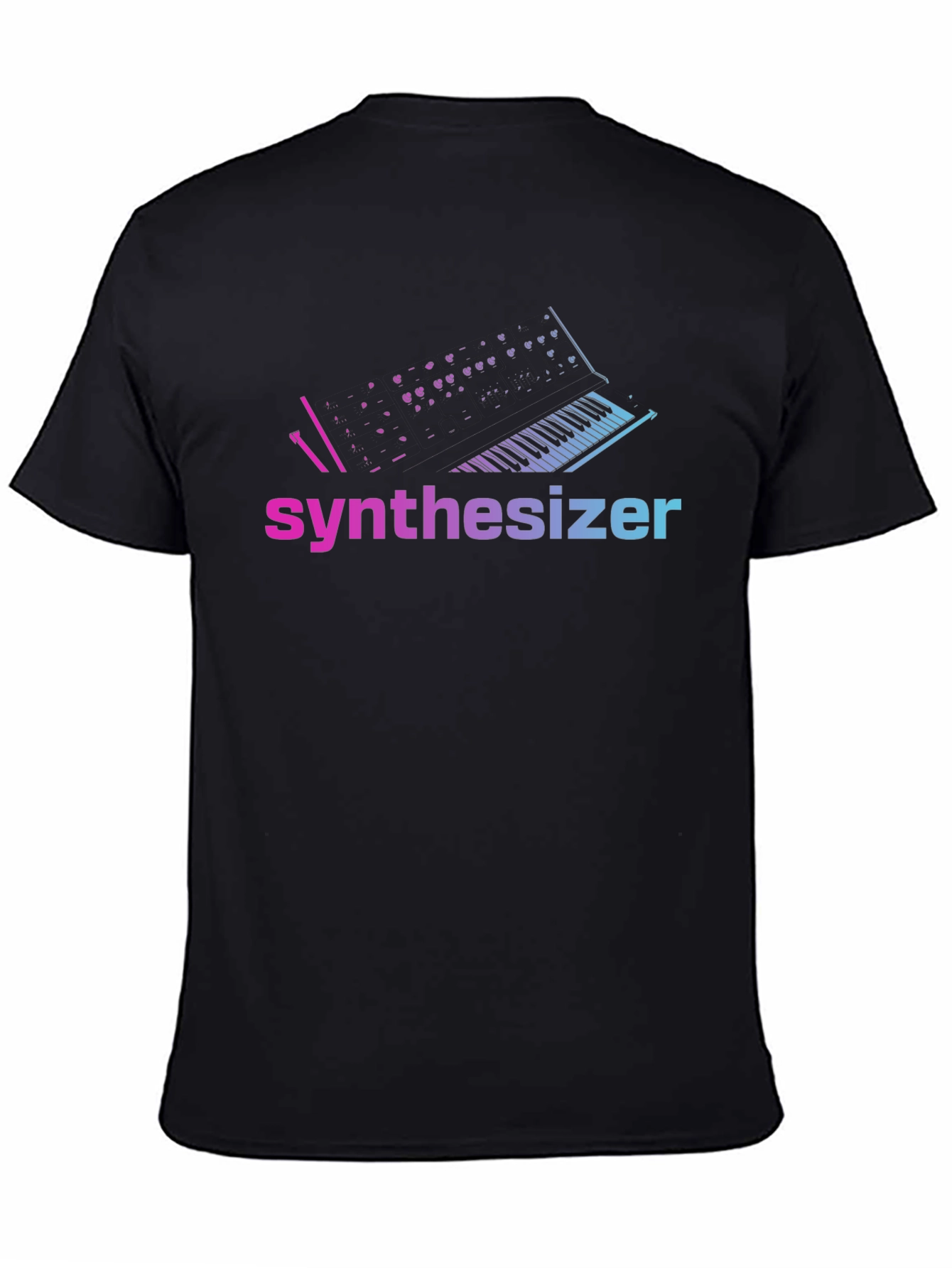 Synthesizer T-Shirt - Gradient Synth Design