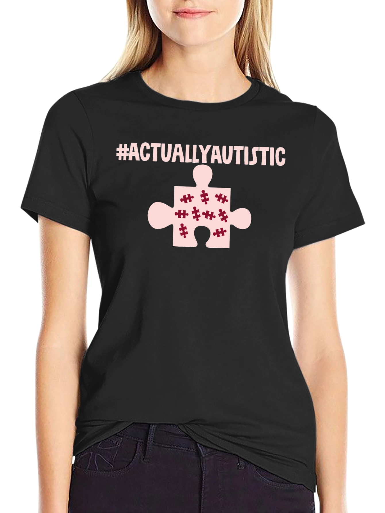 Actually Autistic Graphic T-Shirt
