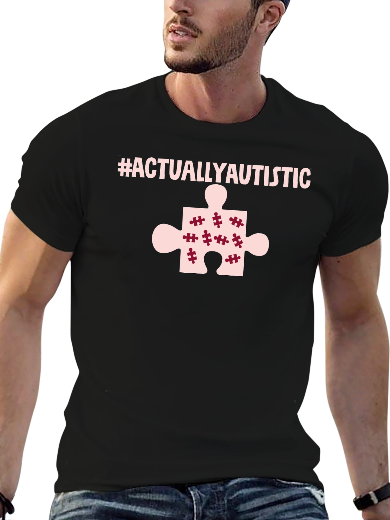 Actually Autistic Graphic T-Shirt