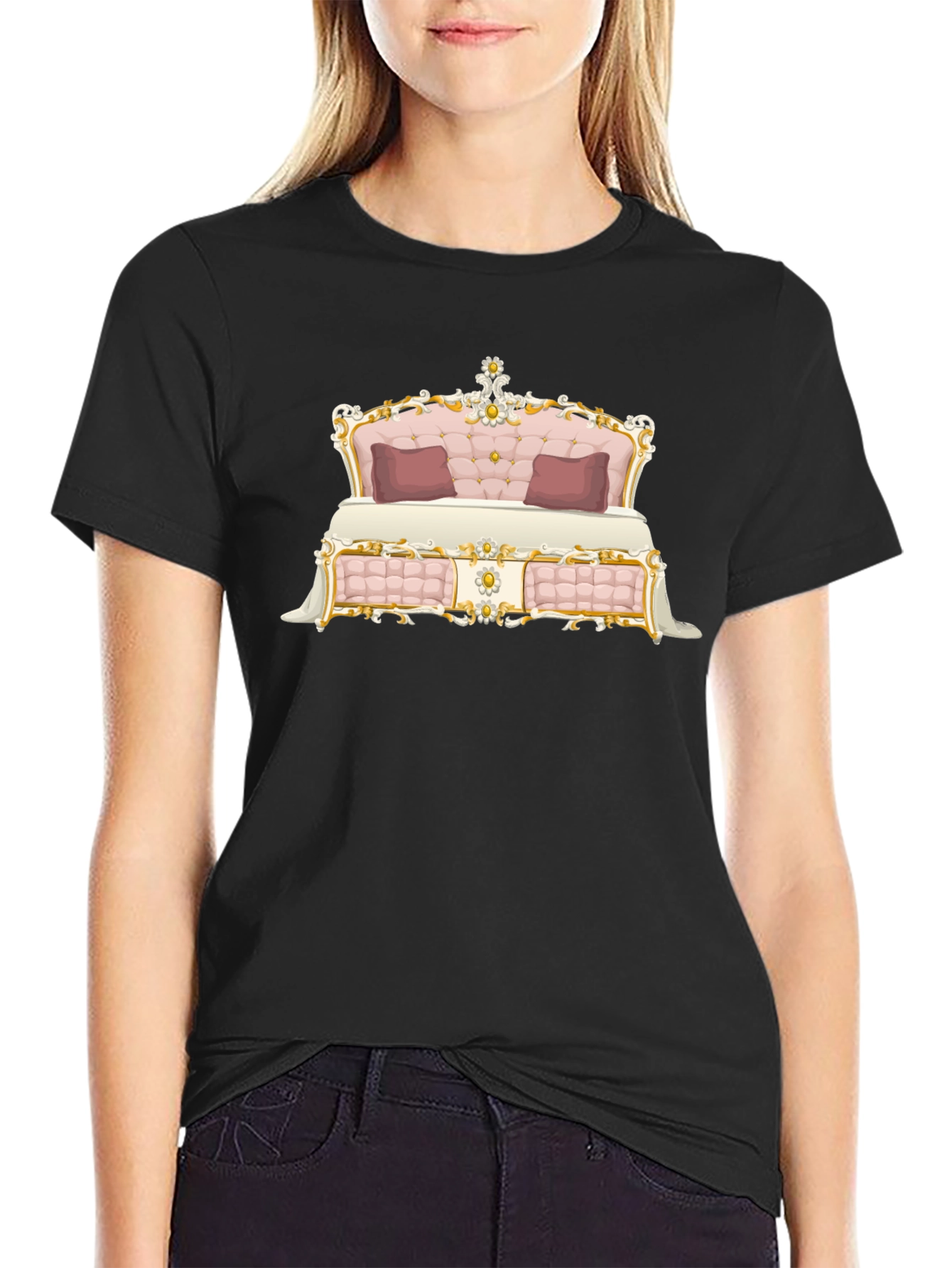 Regal Bed Graphic Tee - Stylish Comfort