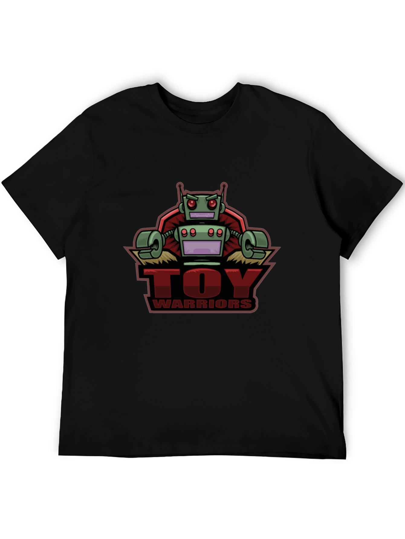 Toy Warriors Robot Graphic T-Shirt