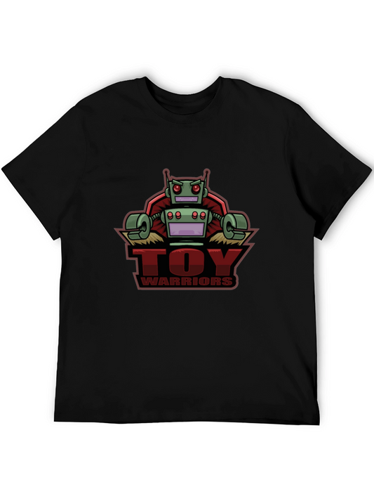 Toy Warriors Robot Graphic T-Shirt